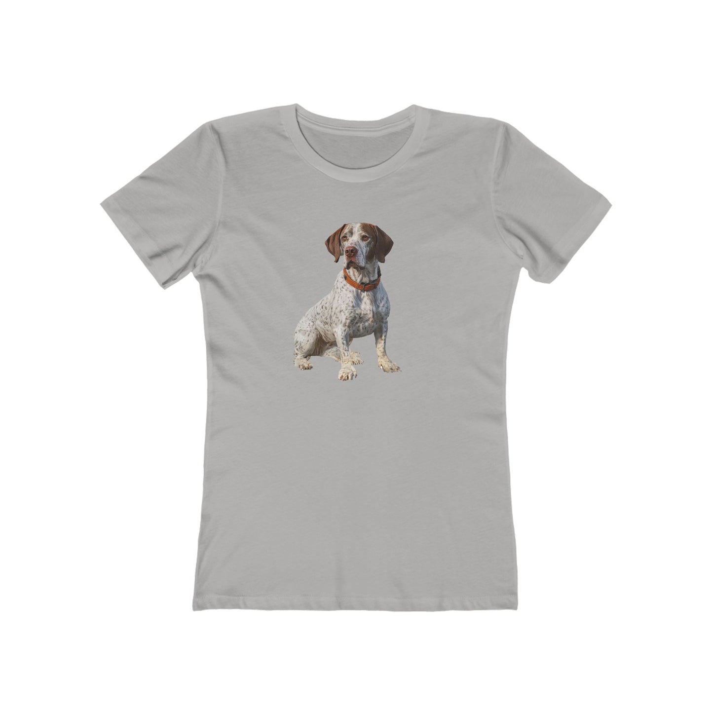 Braque du Bourbonnais Women's Slim Fit Ringspun Cotton Tee