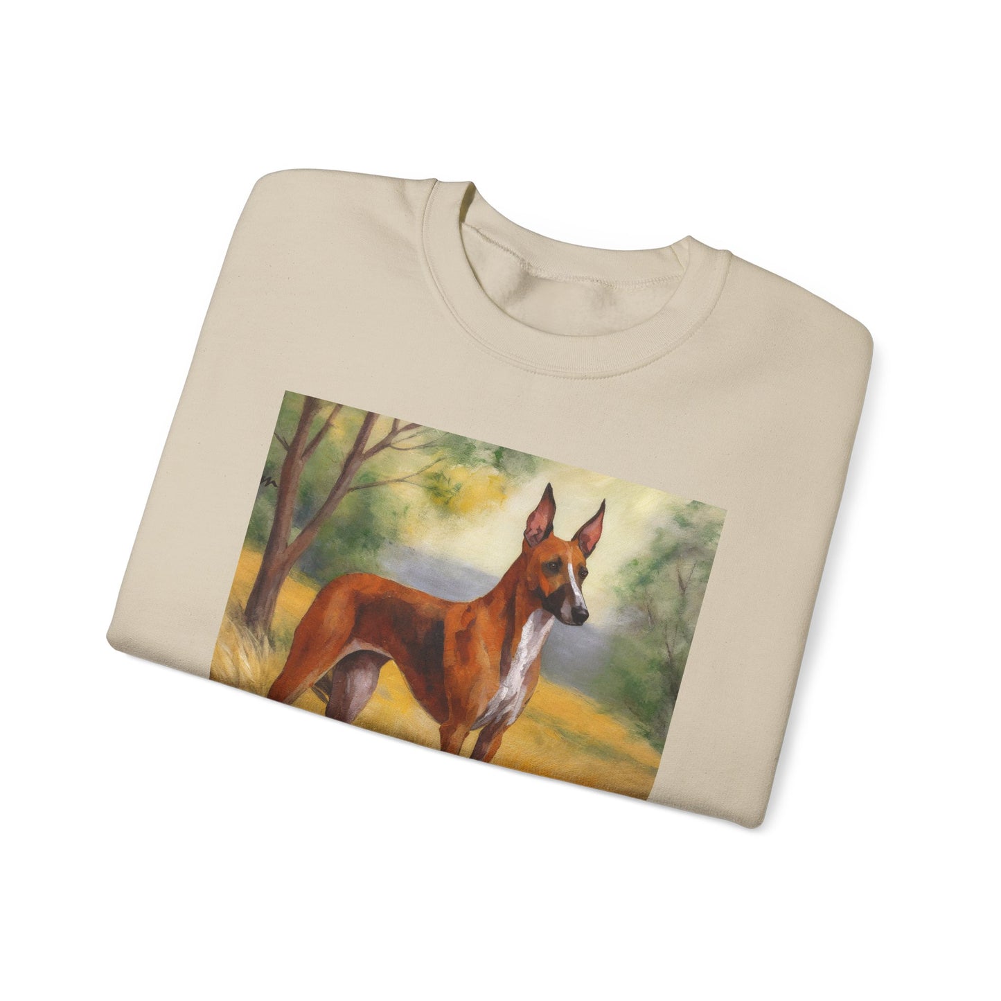 Azawakh 'Tuareg Sloughi' Unisex 50/50 Crewneck Sweatshirt