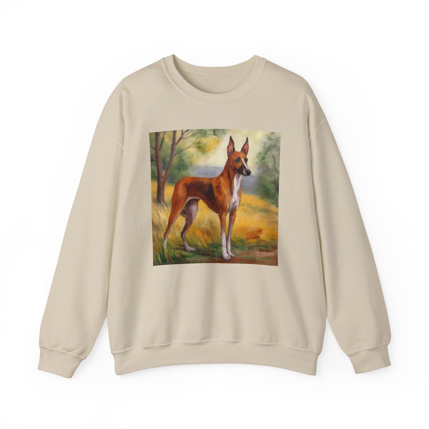 Azawakh 'Tuareg Sloughi' Unisex 50/50 Crewneck Sweatshirt