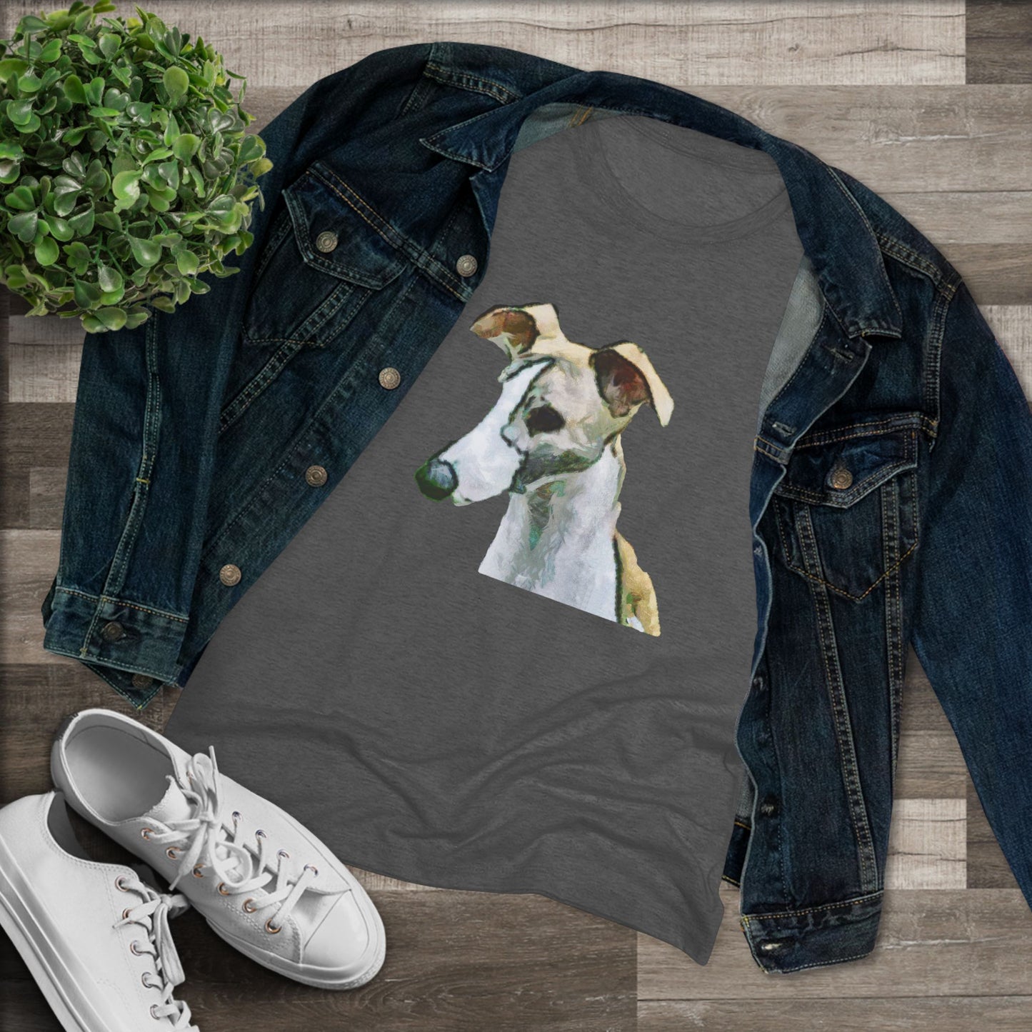 Whippet 'Simba' Women's Slim Fit Triblend Tee