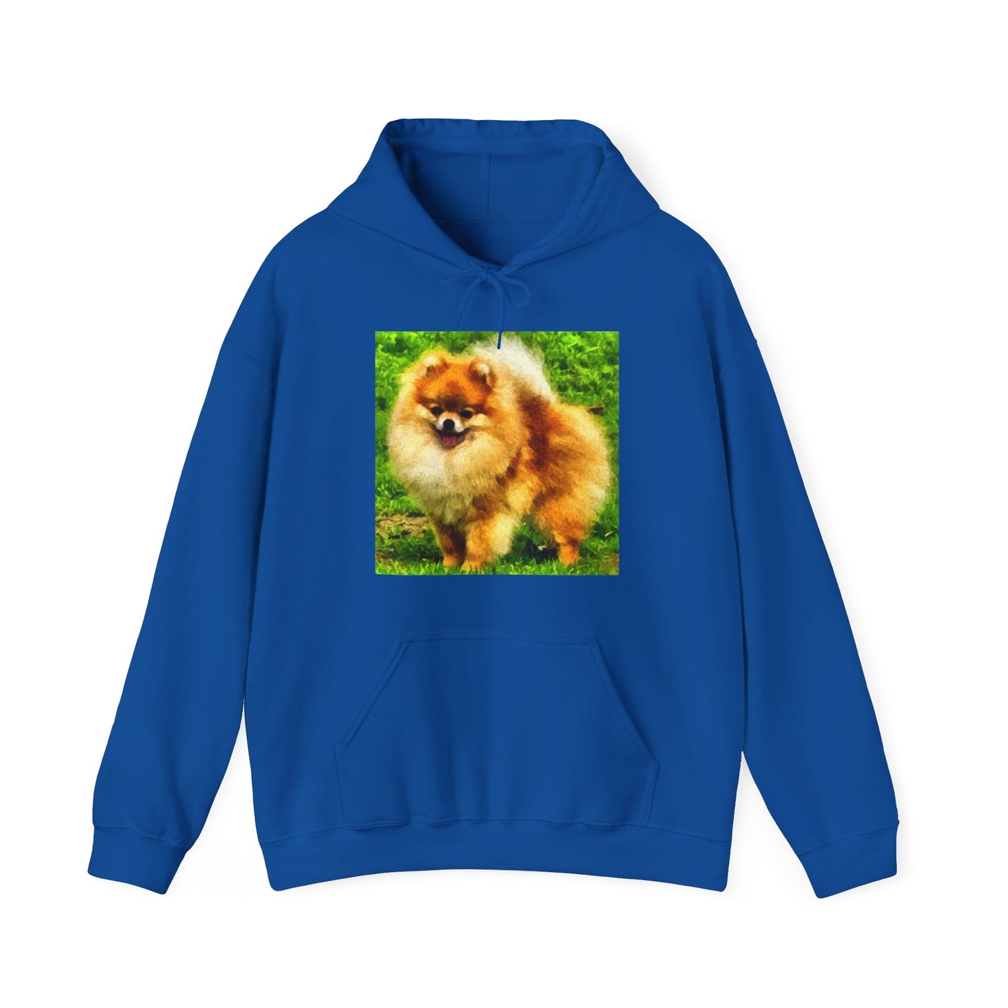 Pomeranian 'Pom Pom' Unisex 50/50 Hoodie