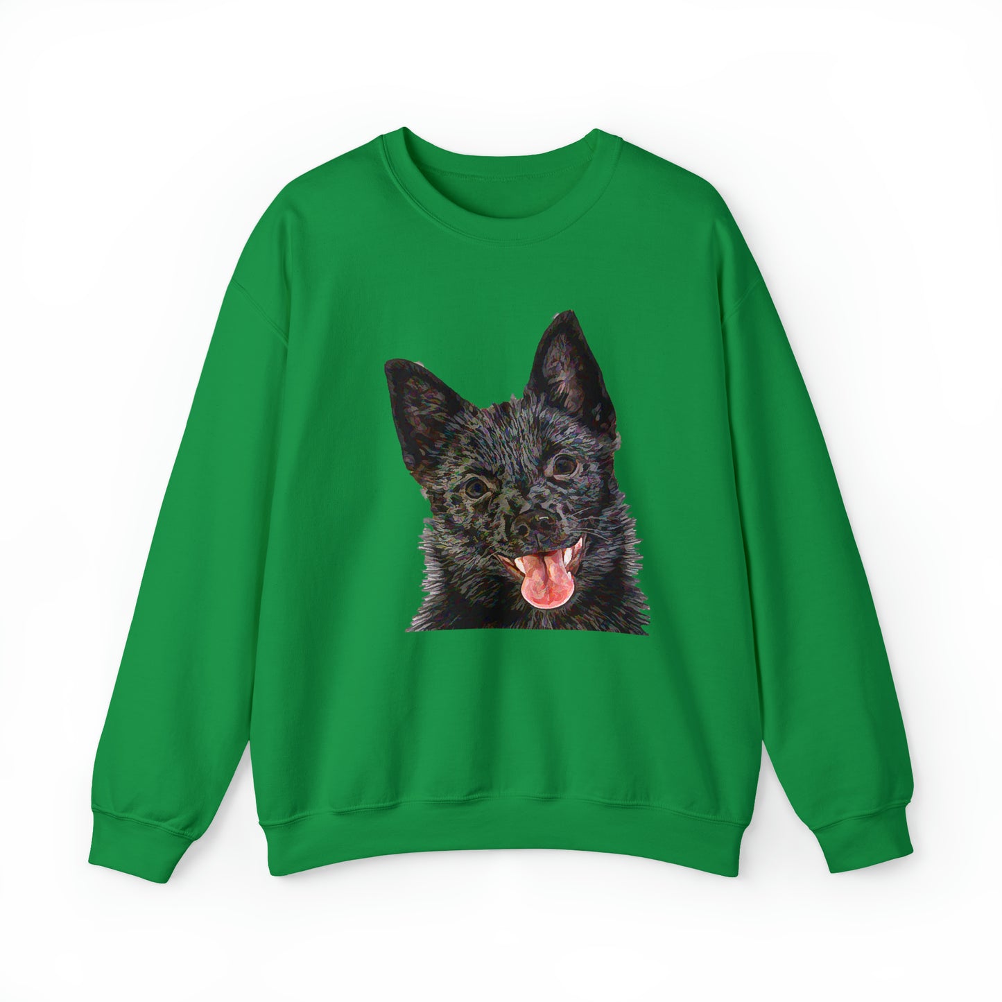 Schipperke Unisex 50/50 Crewneck Sweatshirt