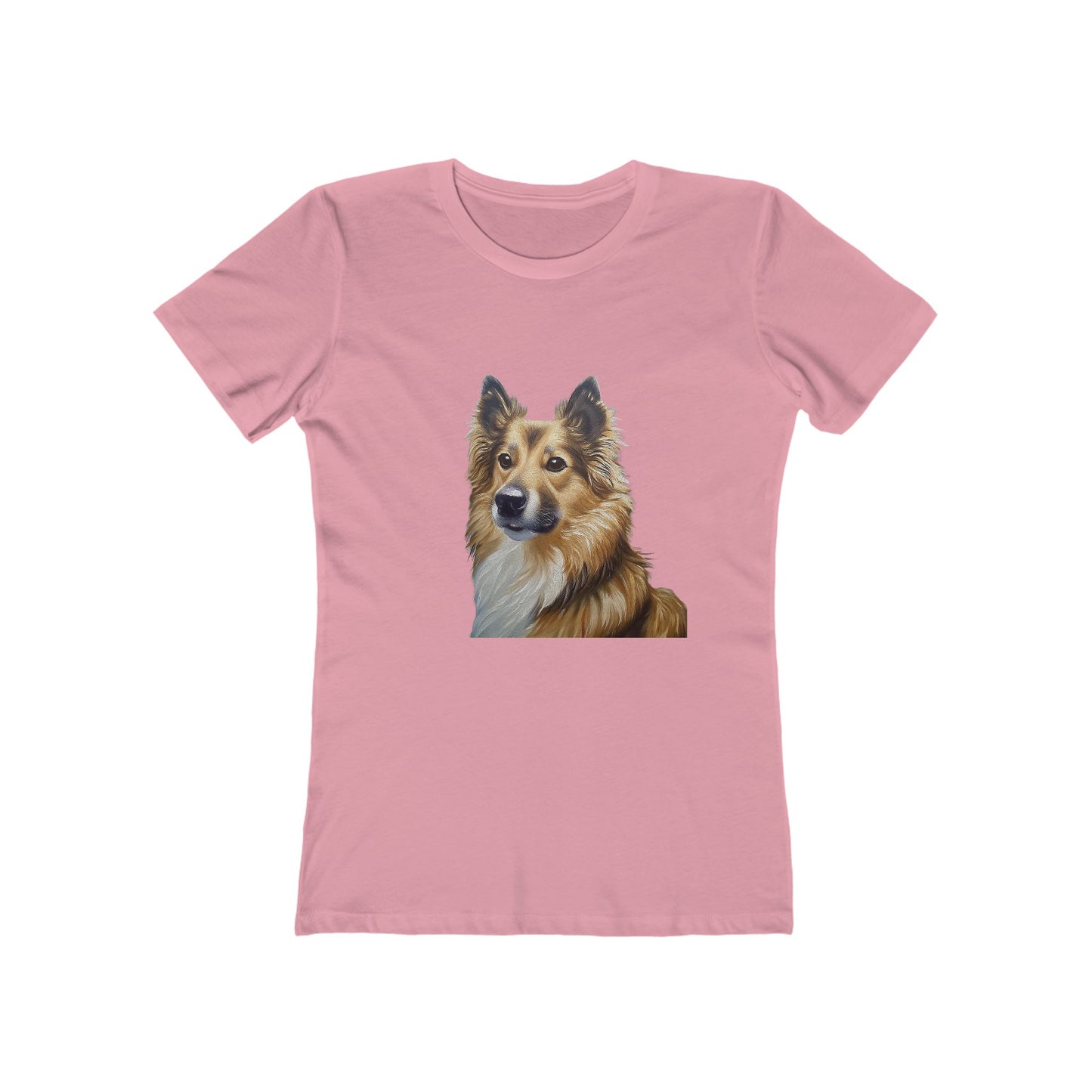 Icelandic Sheepdog Women's Slim Fit Ringspun Cotton Tee