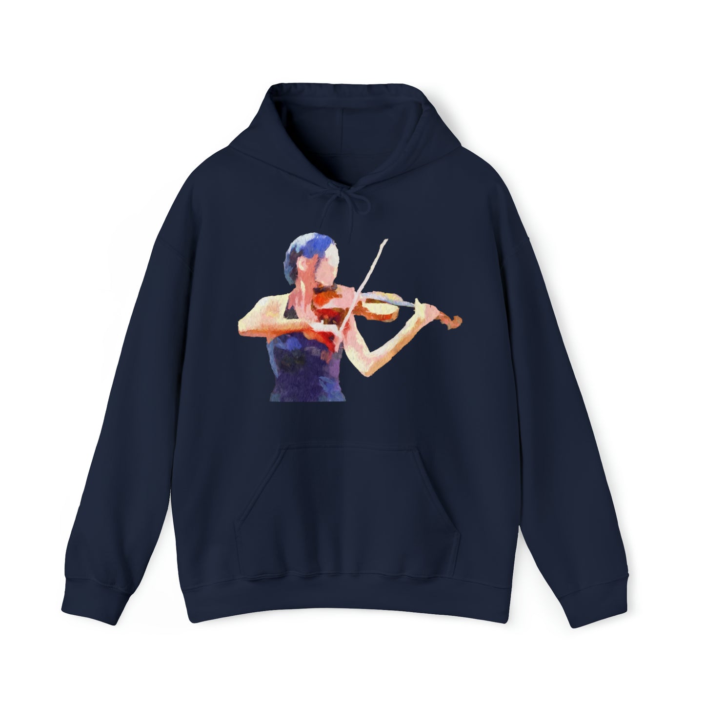 Violin 'The Bowist' Unisex 50/50 Hoodie