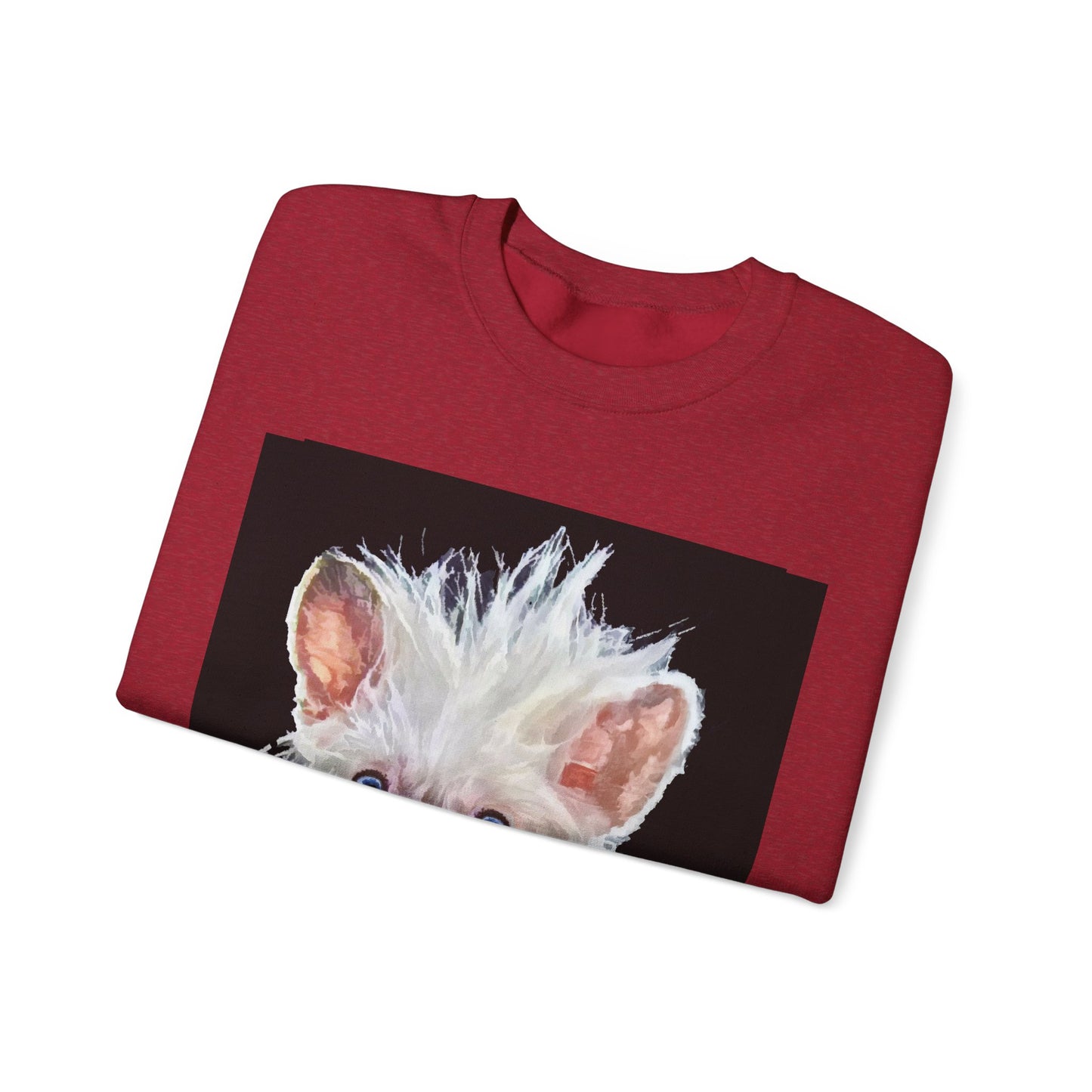 Chinese Crested Unisex 50/50 Crewneck Sweatshirt