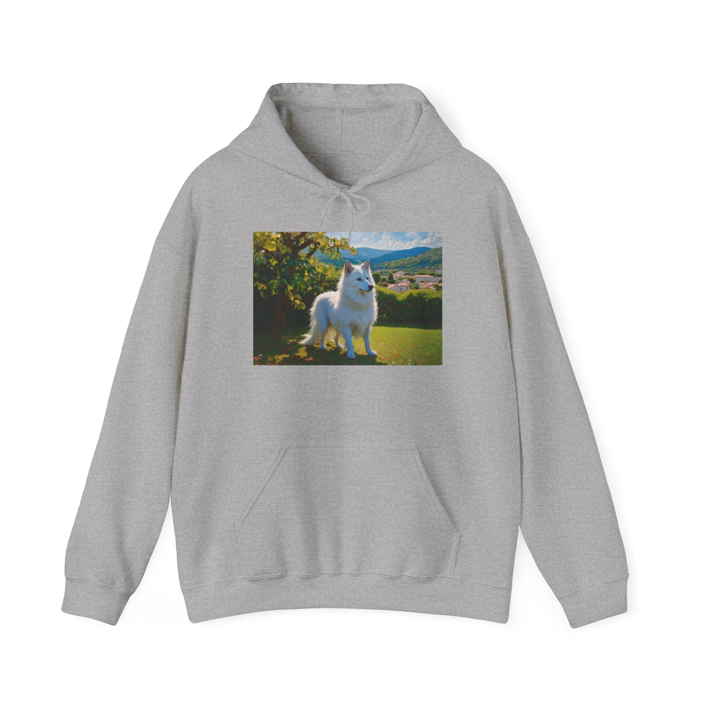 Volpino Italiano - Unisex 50/50 Hooded Sweatshirt
