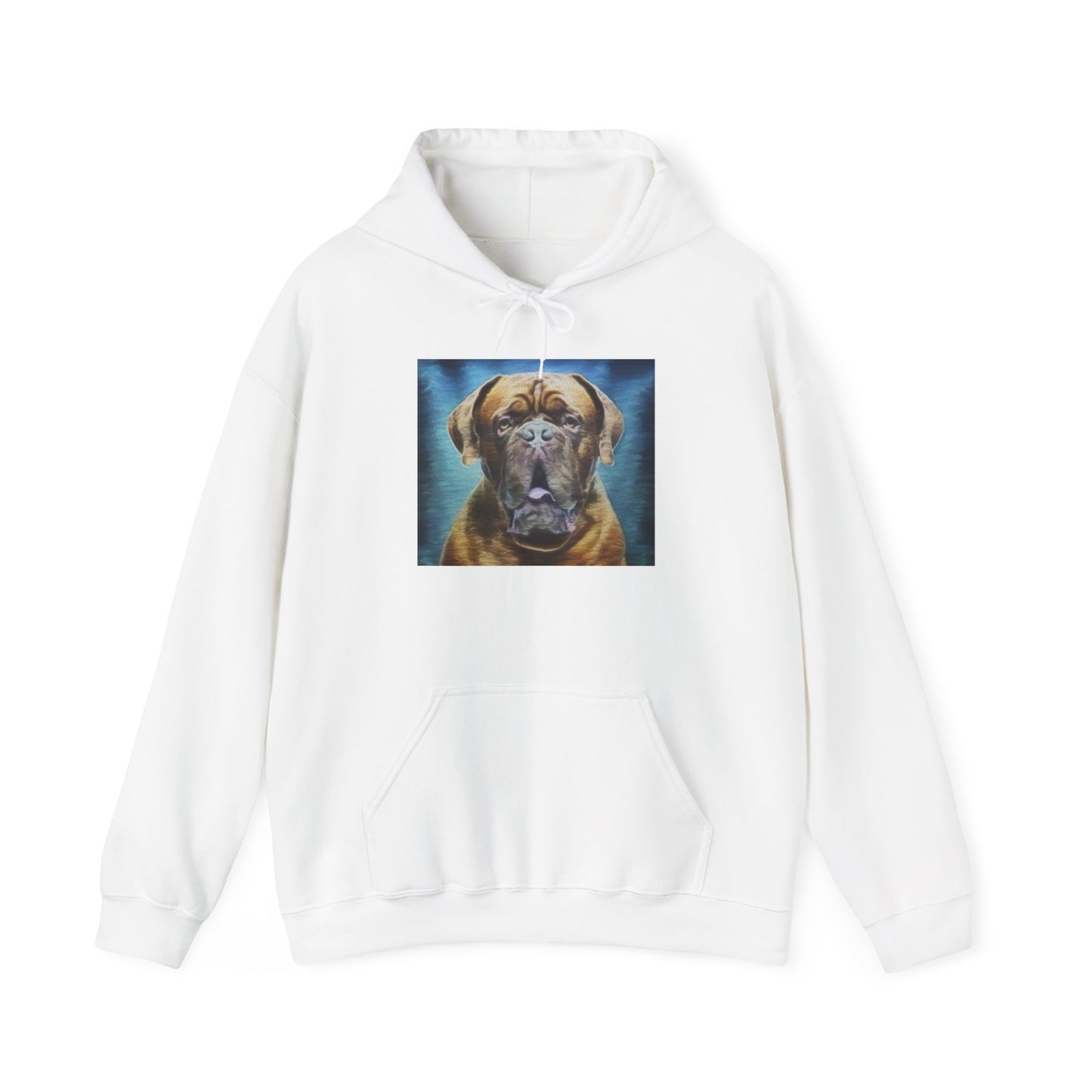 Dogue de Bordeaux Unisex 50/50 Hooded Sweatshirt