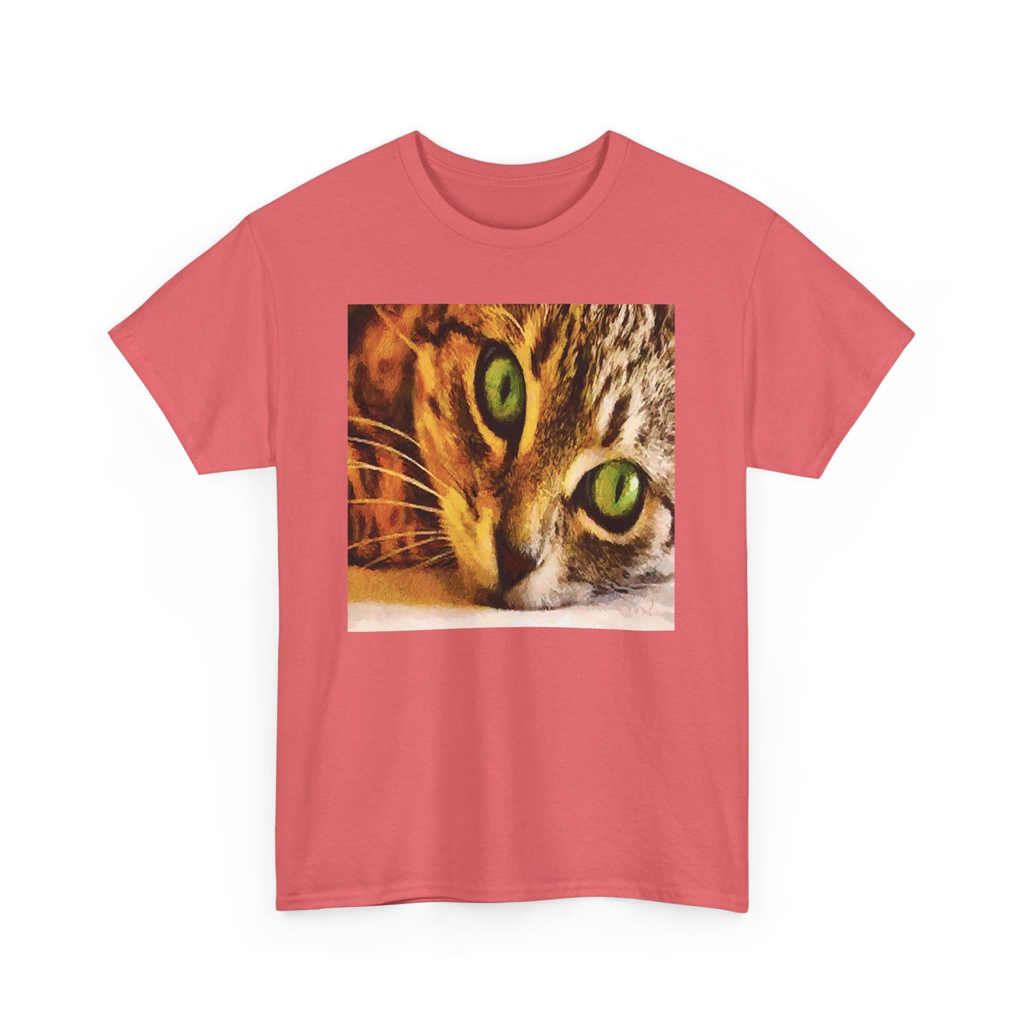 Cat's "Brucie's Eyes" Unisex Heavy Cotton Tee