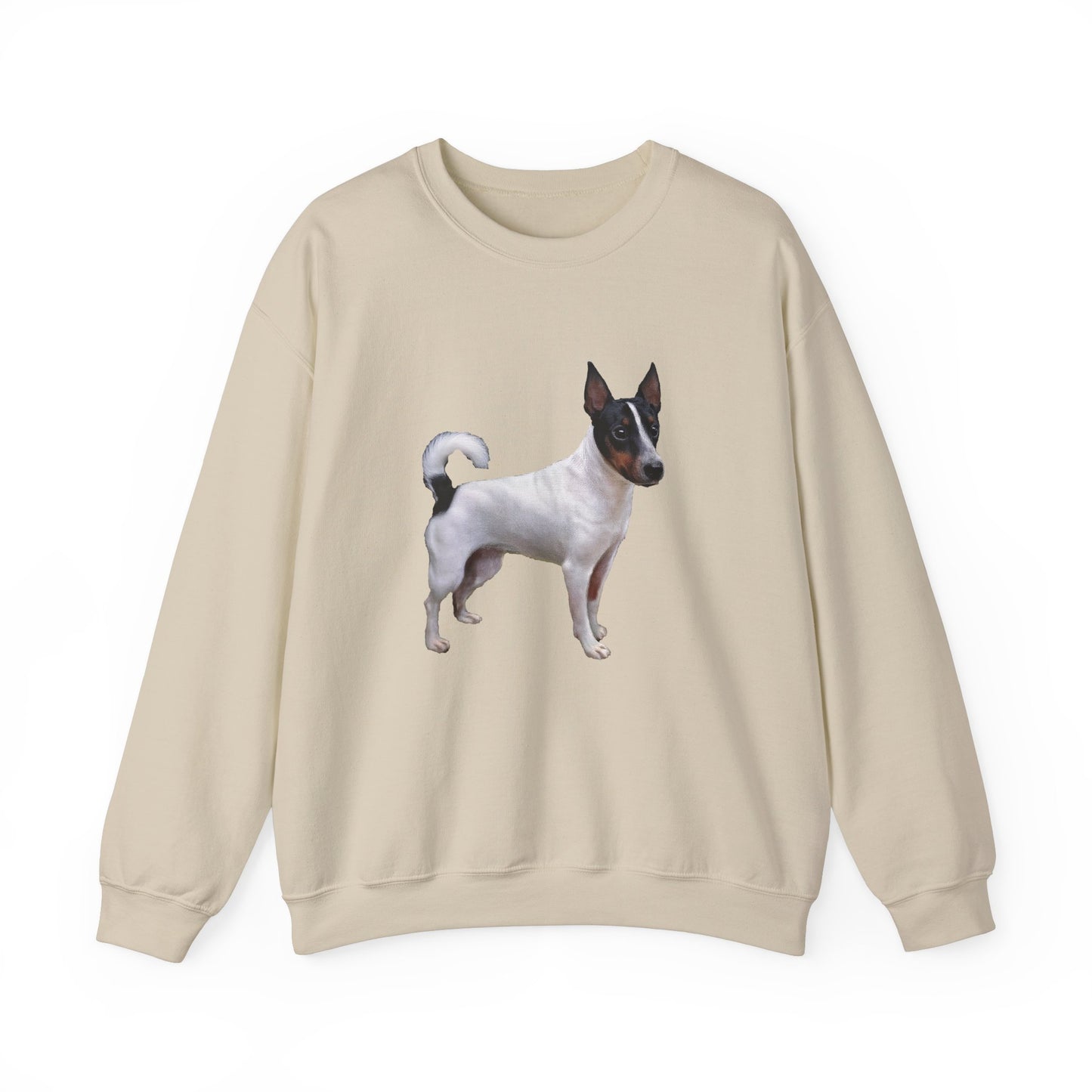 Japanese Terrier Unisex 50/50 Crewneck Sweatshirt