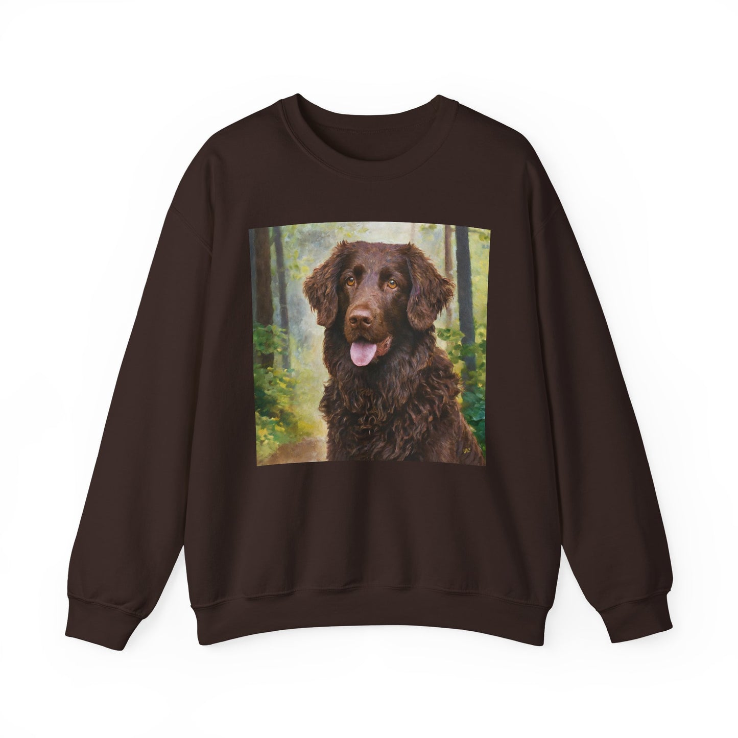 Curly-Coat Retriever - Unisex 50/50 Crewneck Sweatshirt