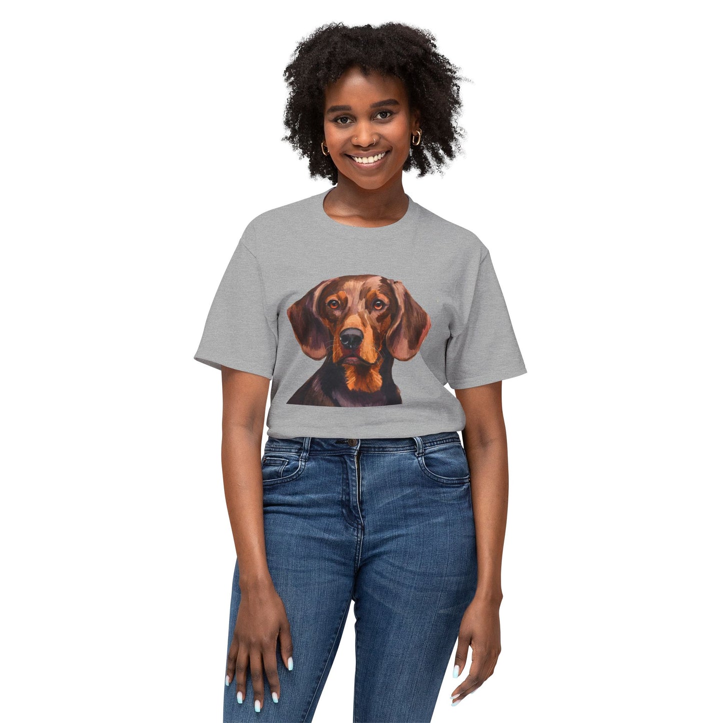 Hannoverscher Schweisshund Pre-shrunk Jersey Cotton Tee