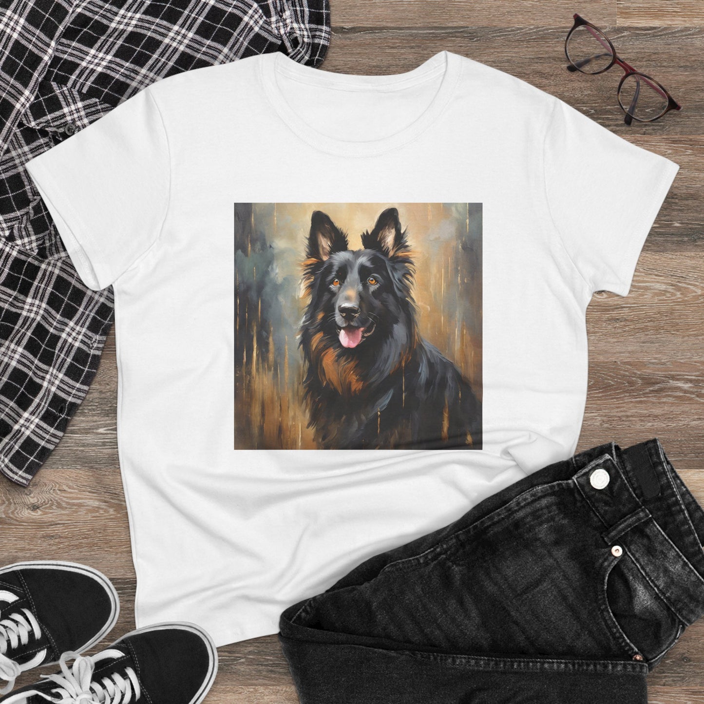 Bohemian Shepherd Women's Midweight Cotton Tee