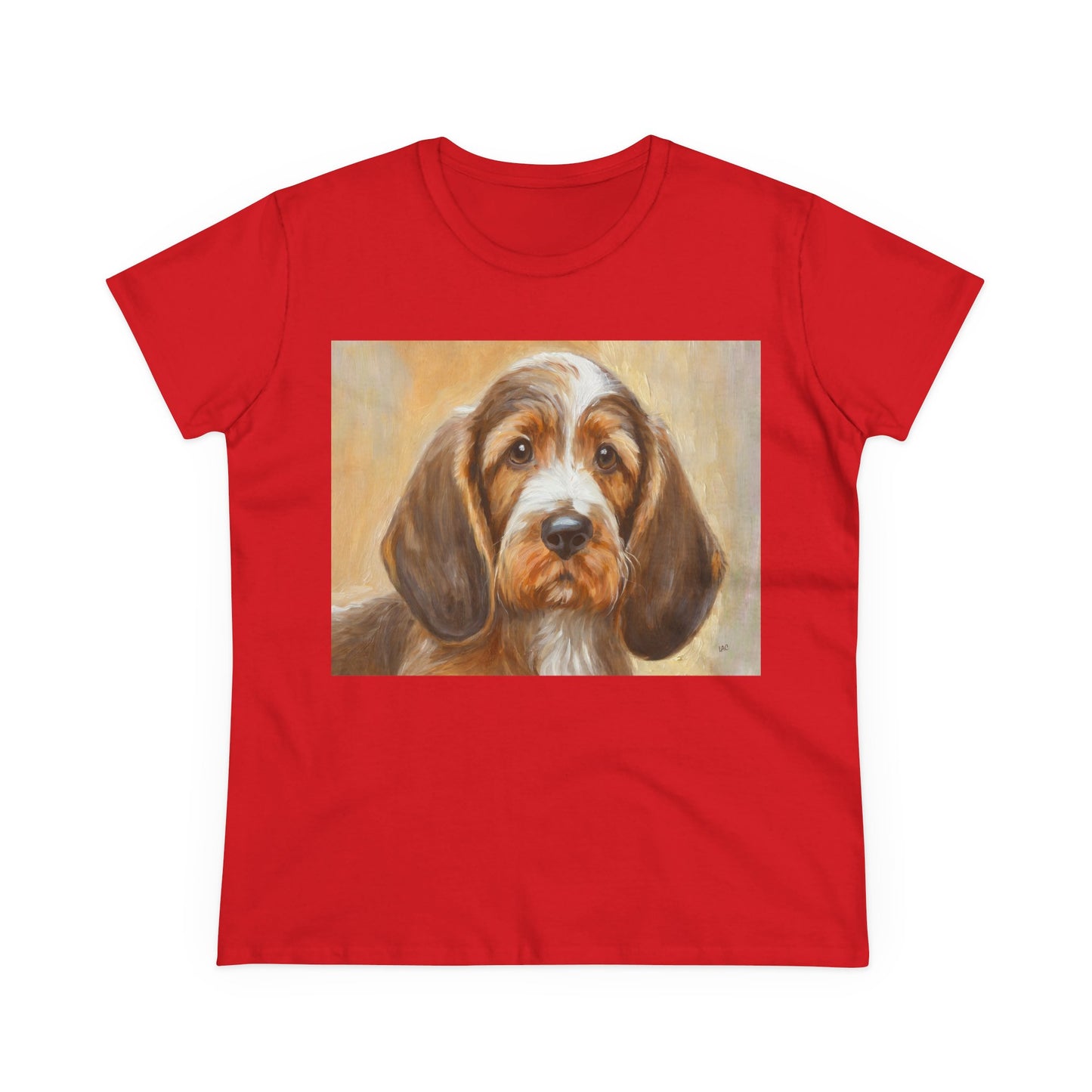 Basset Fauve de Bretagne Women's Midweight Cotton Tee