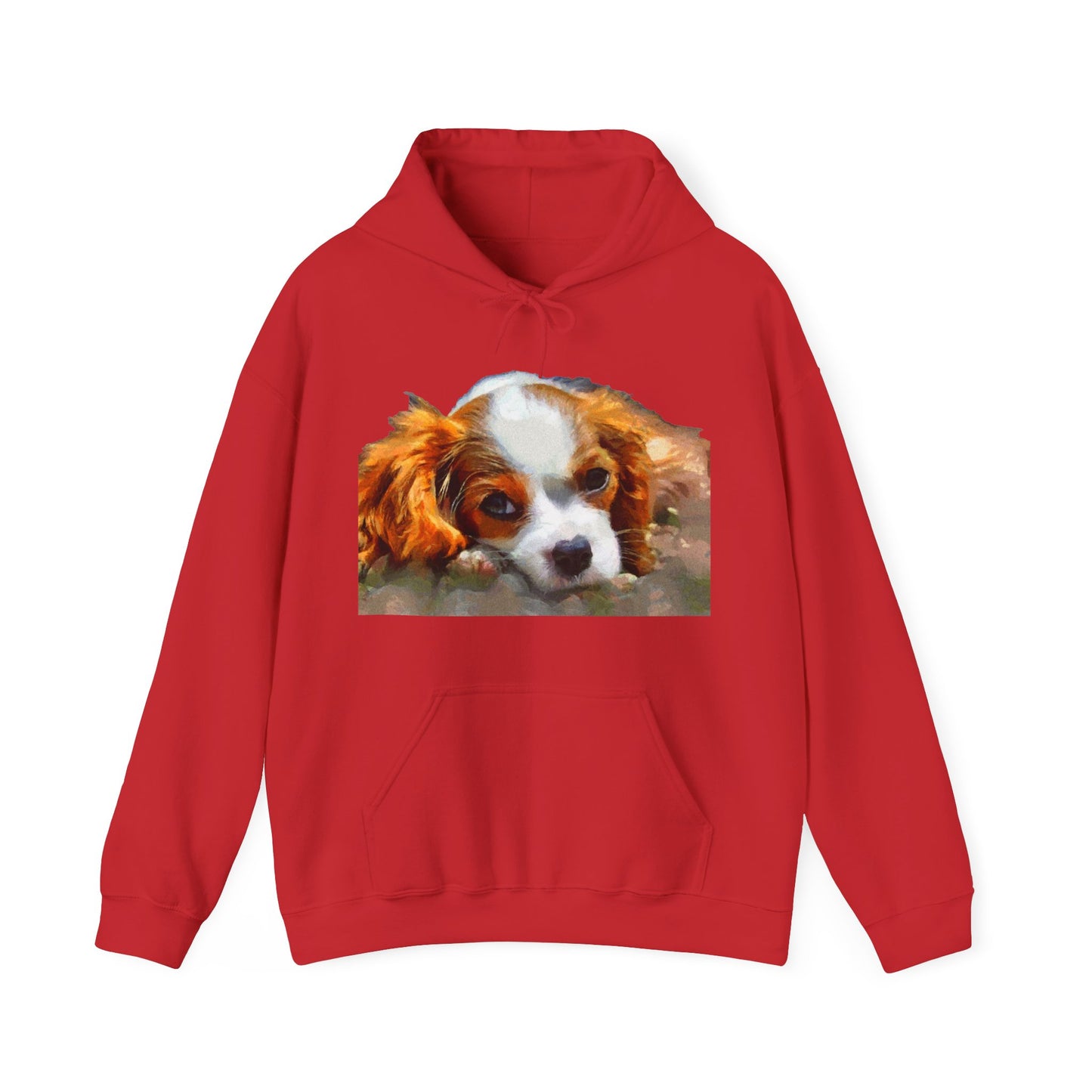 Cavalier King Charles Spaniel Puppy Unisex 50/50 Hoodie