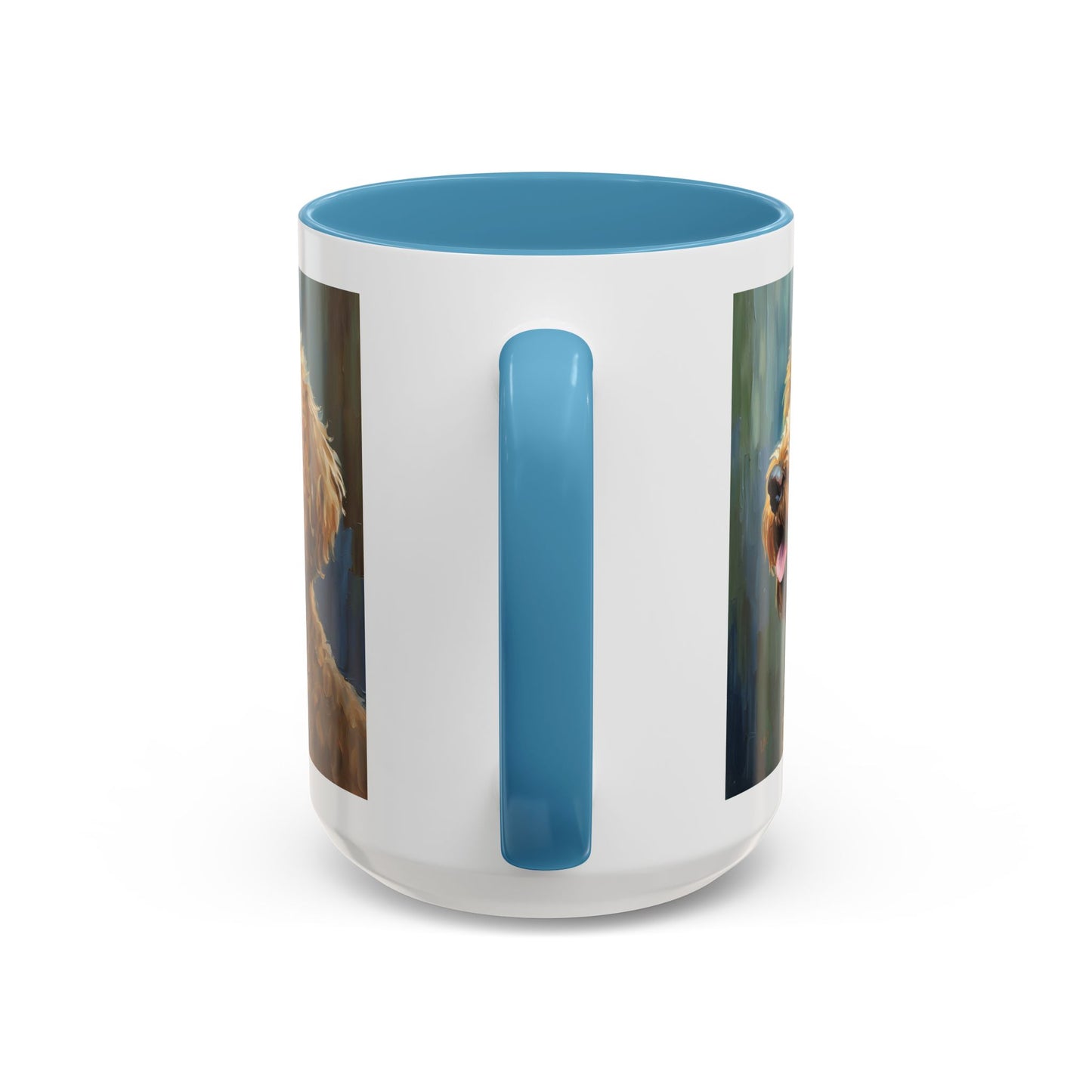 Labradoodle =- Ceramic Accent Mug - 2 Sizes