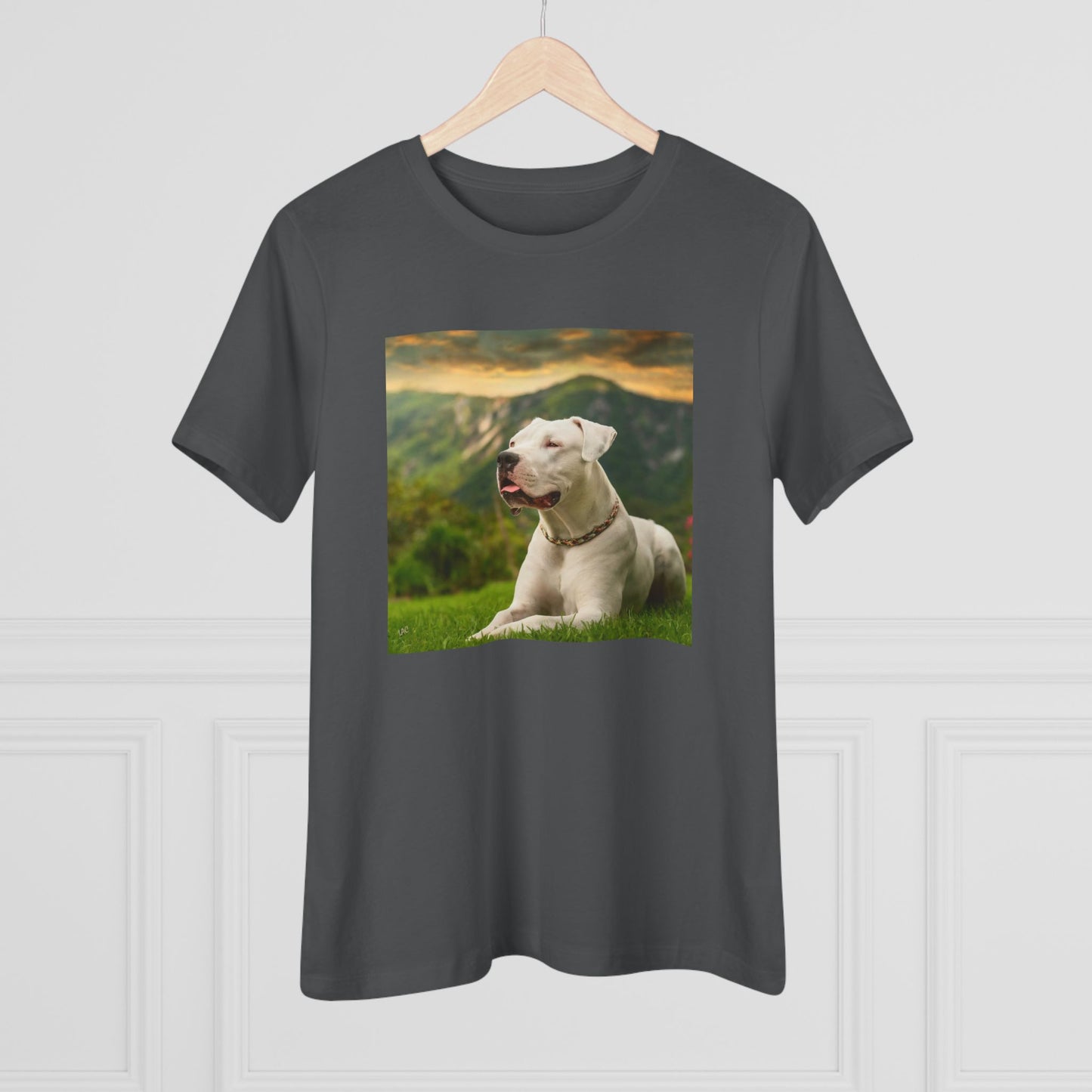Dogo Argentino Women's Relaxed Fit Cotton Tee