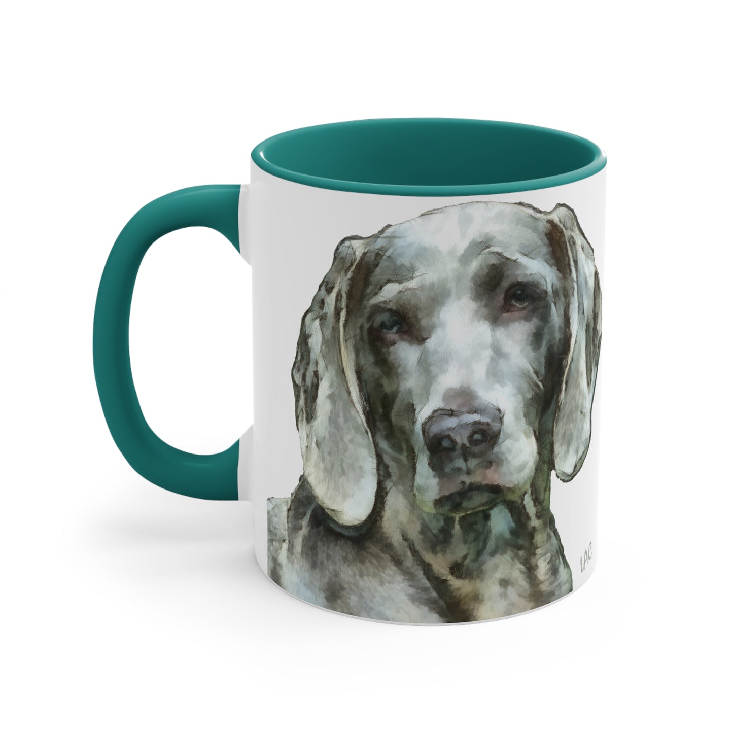 Weimaraner 'Greyson' Accent Coffee Mug, 11oz