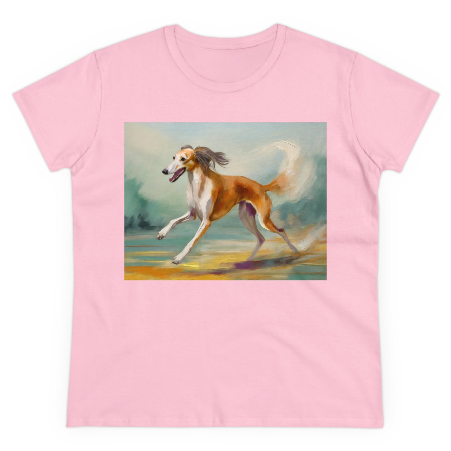 Saluki Women's Midweight Cotton Tee