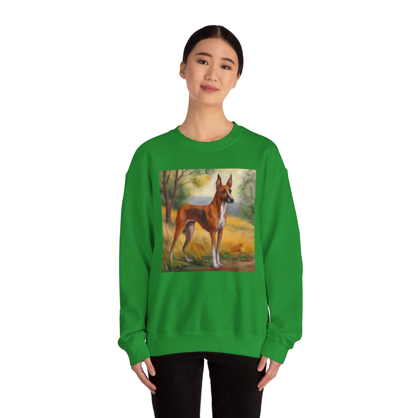 Azawakh 'Tuareg Sloughi' Unisex 50/50 Crewneck Sweatshirt