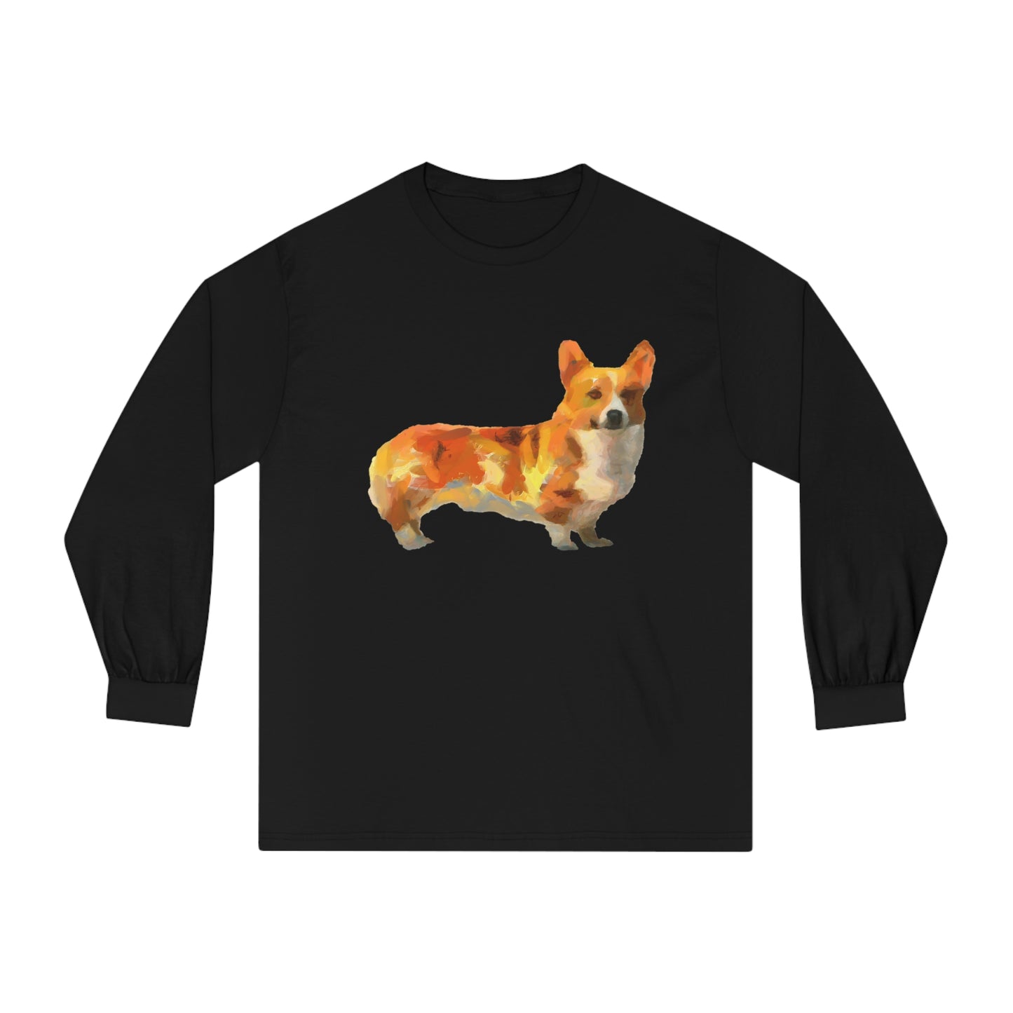 Exquisite Pembroke Welsh Corgi Classic Cotton Long Sleeve T-Shirt