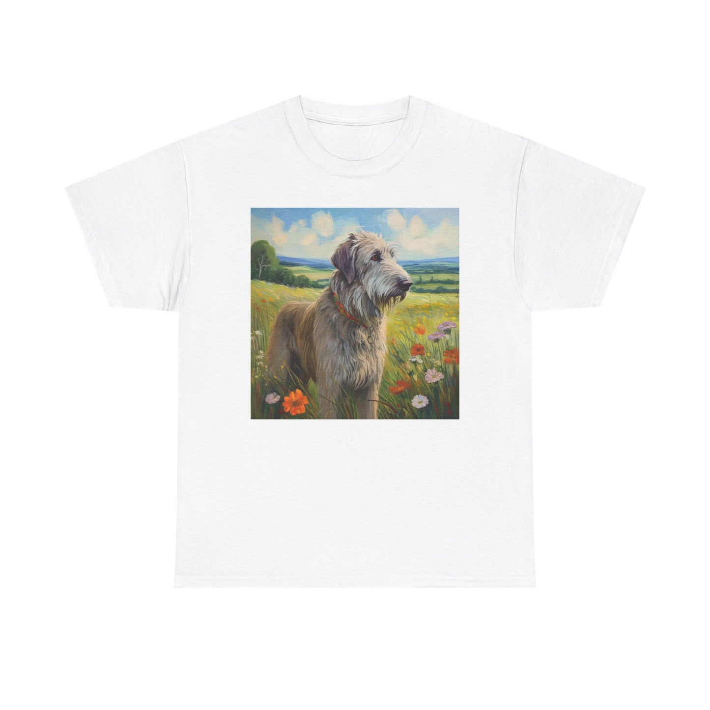 Irish Wolfhound Unisex Classic Heavy Cotton Tee