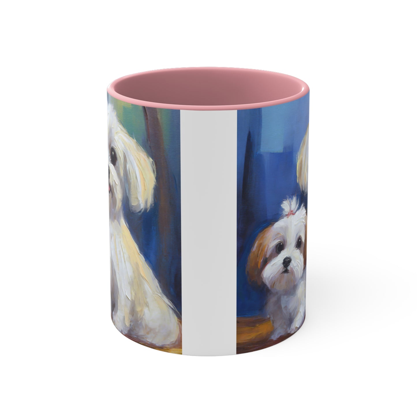 Maltese Puppies Accent Coffee Mug, 11oz
