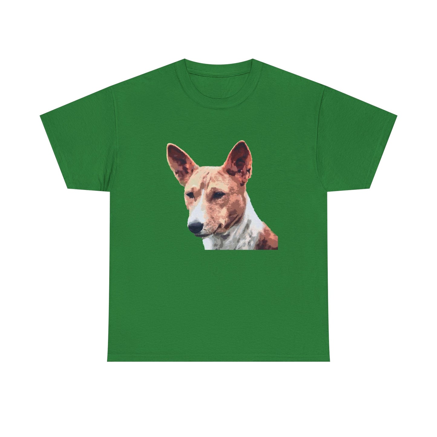 Basenji Unisex Heavy Cotton Tee: Yodel into Style!
