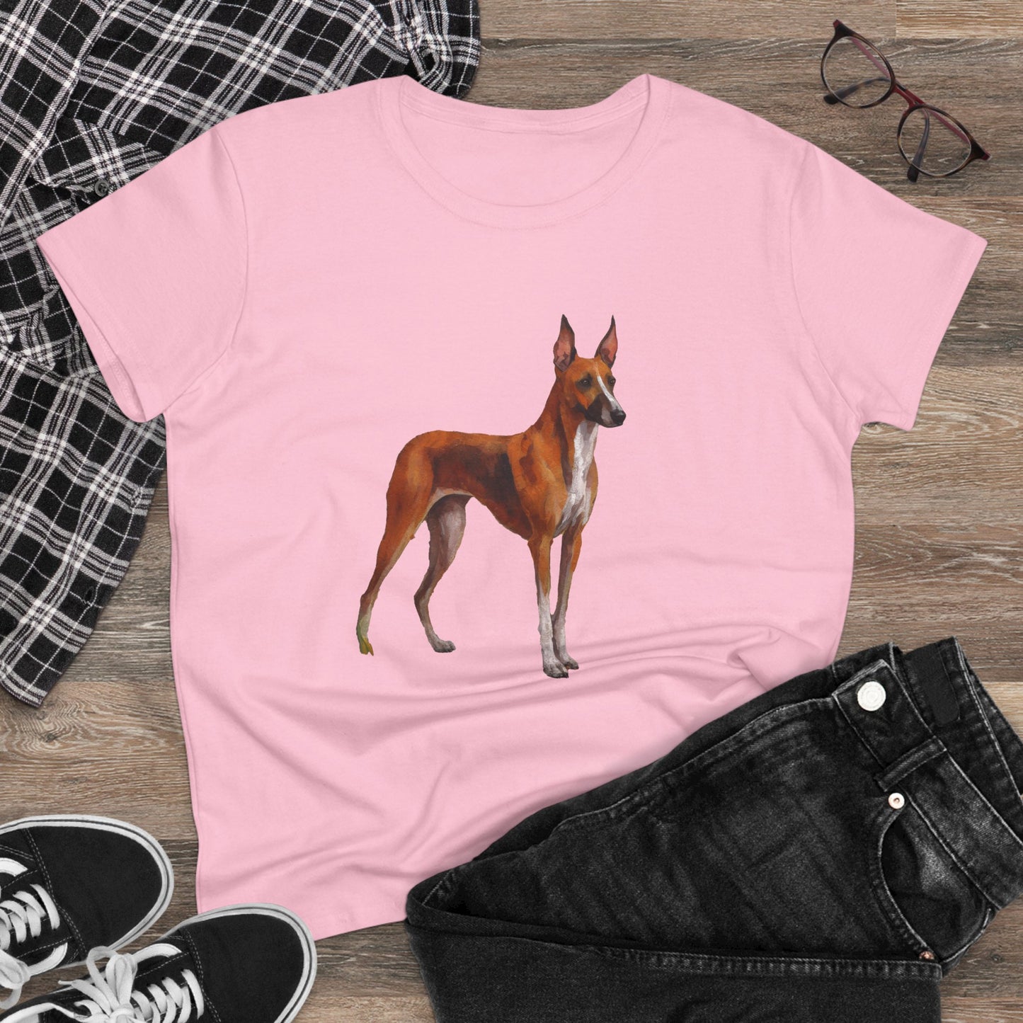 Azawakh 'Tuareg Sloughi' Women's Midweight Cotton Tee