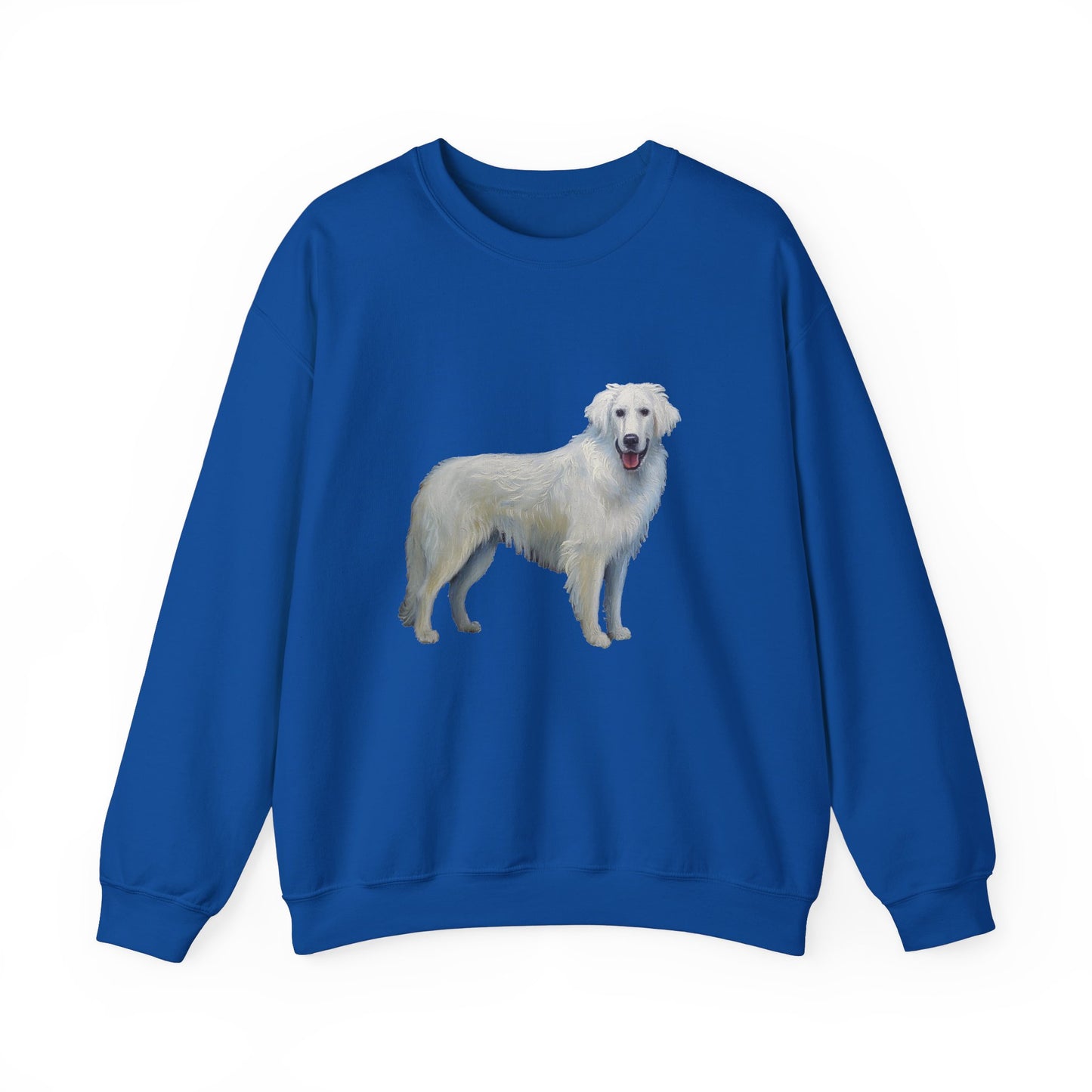 Slovensky Cuvac Unisex 50/50 Crewneck Sweatshirt