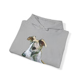 Whippet Unisex 50/50 Hoodie: Cozy Comic Classic