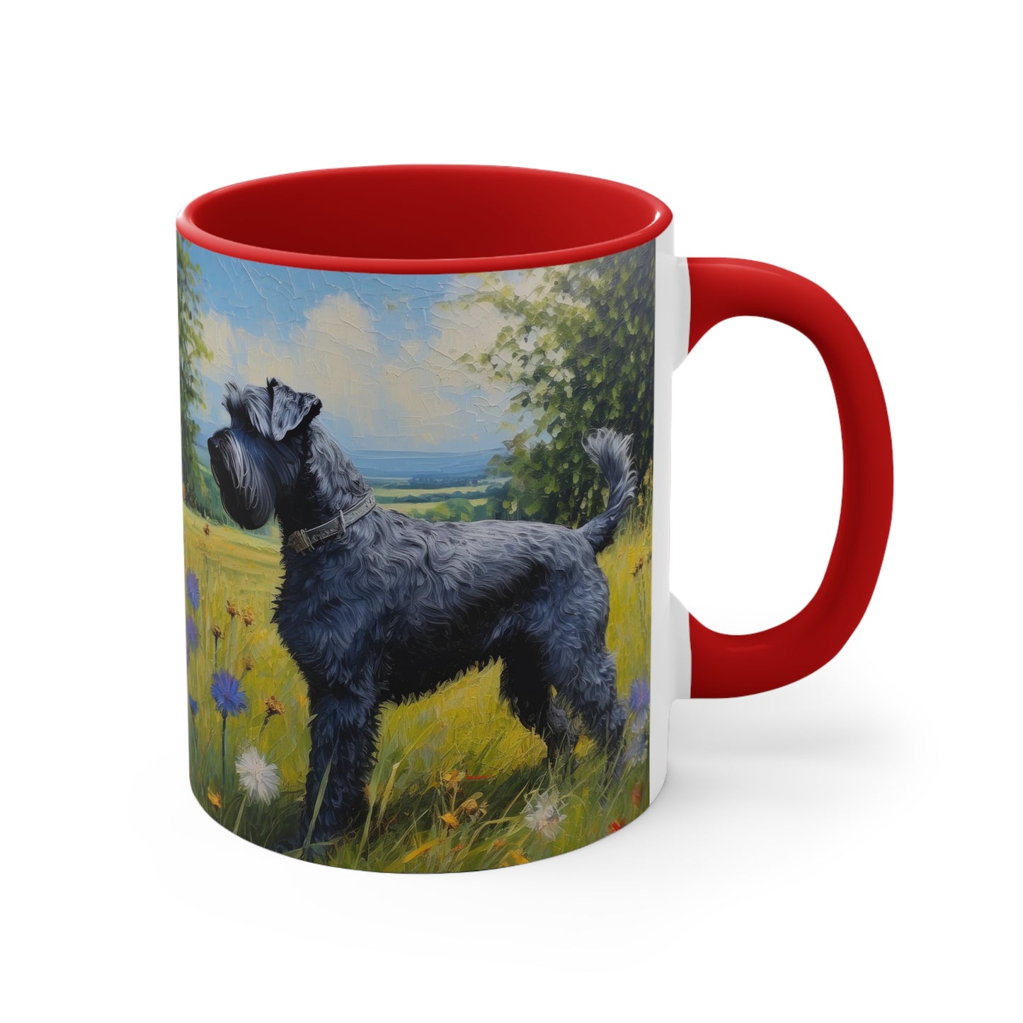 Kerry Blue Terrier 11oz Ceramic Accent Mug