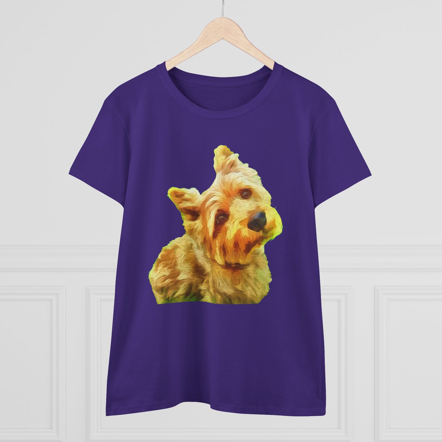 Norwich Terrier Women's Midweight Cotton Tee