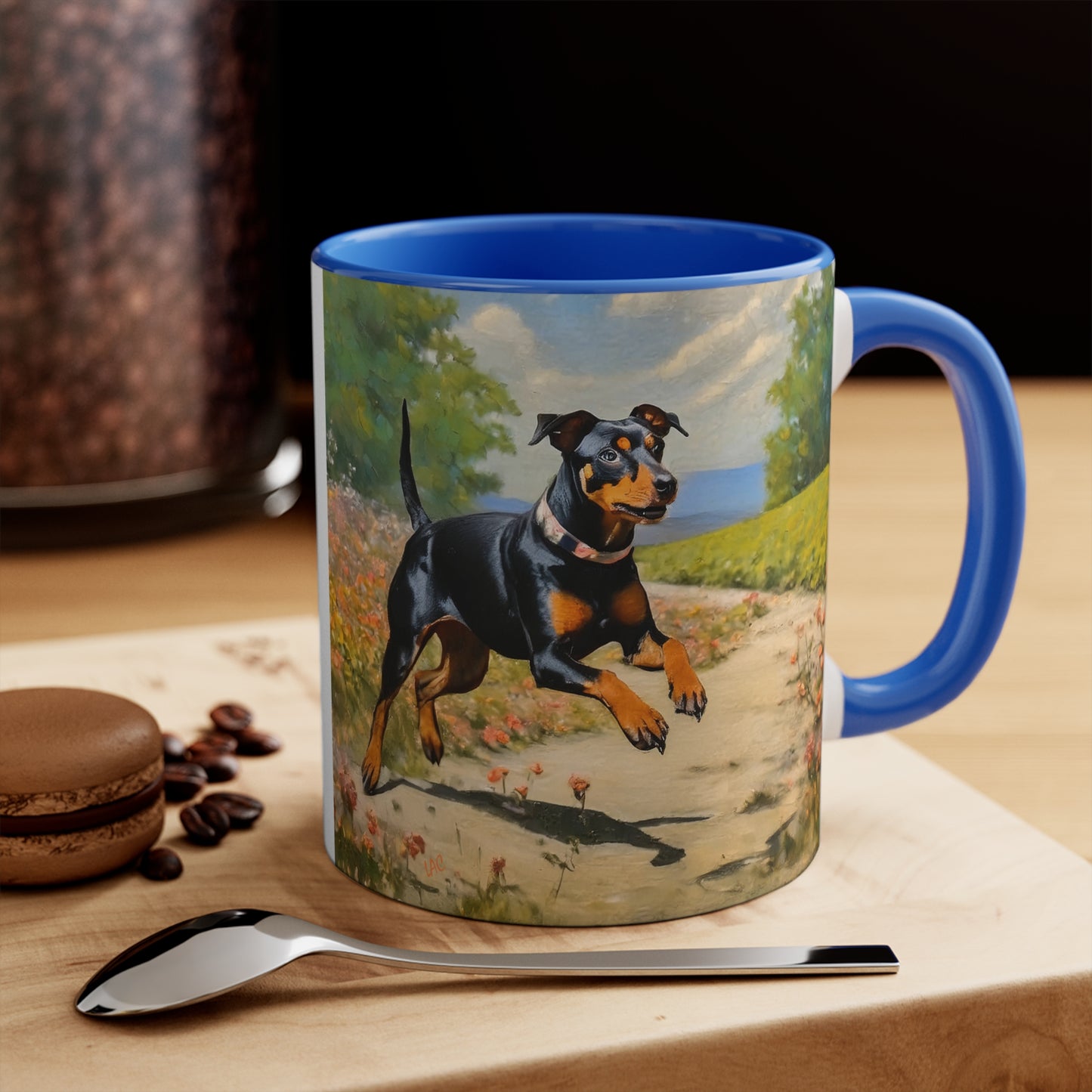 Manchester Terrier 11oz Ceramic Accent Mug
