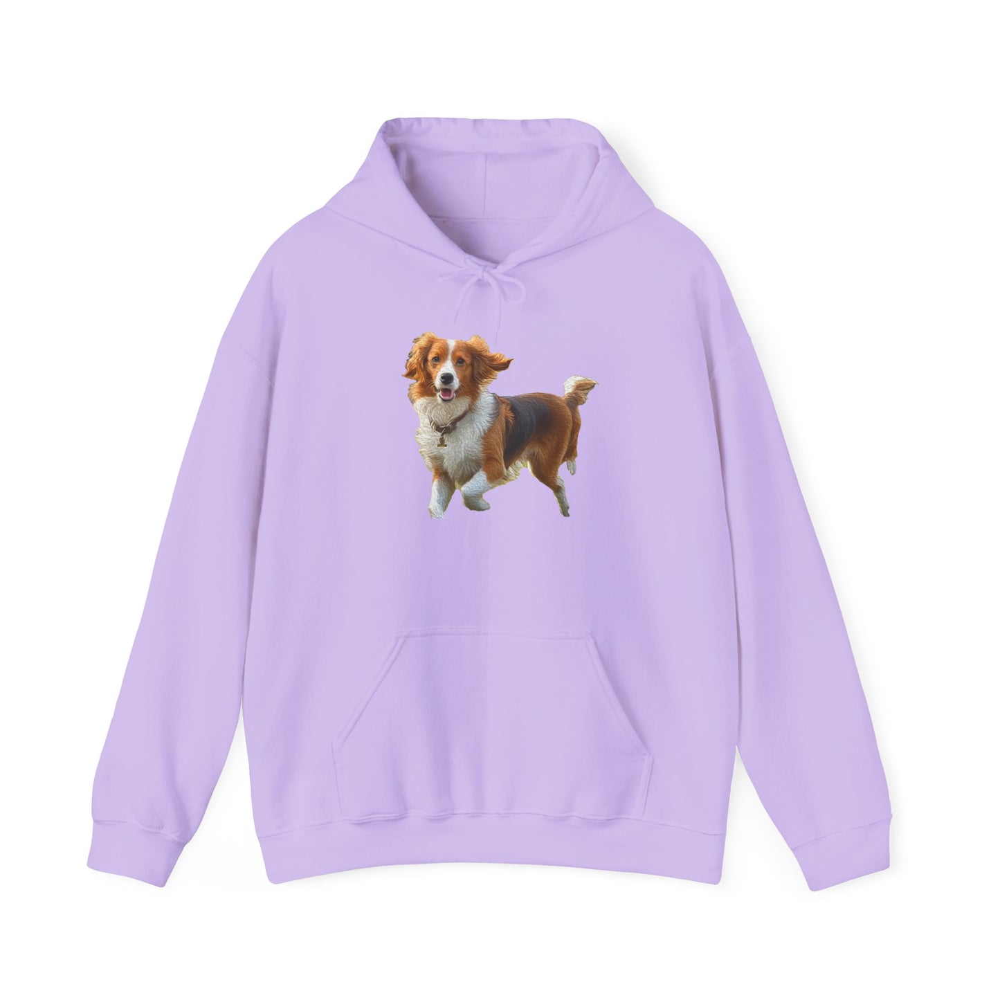 Nederlandse Kooikerhondje Unisex 50/50 Hooded Sweatshirt