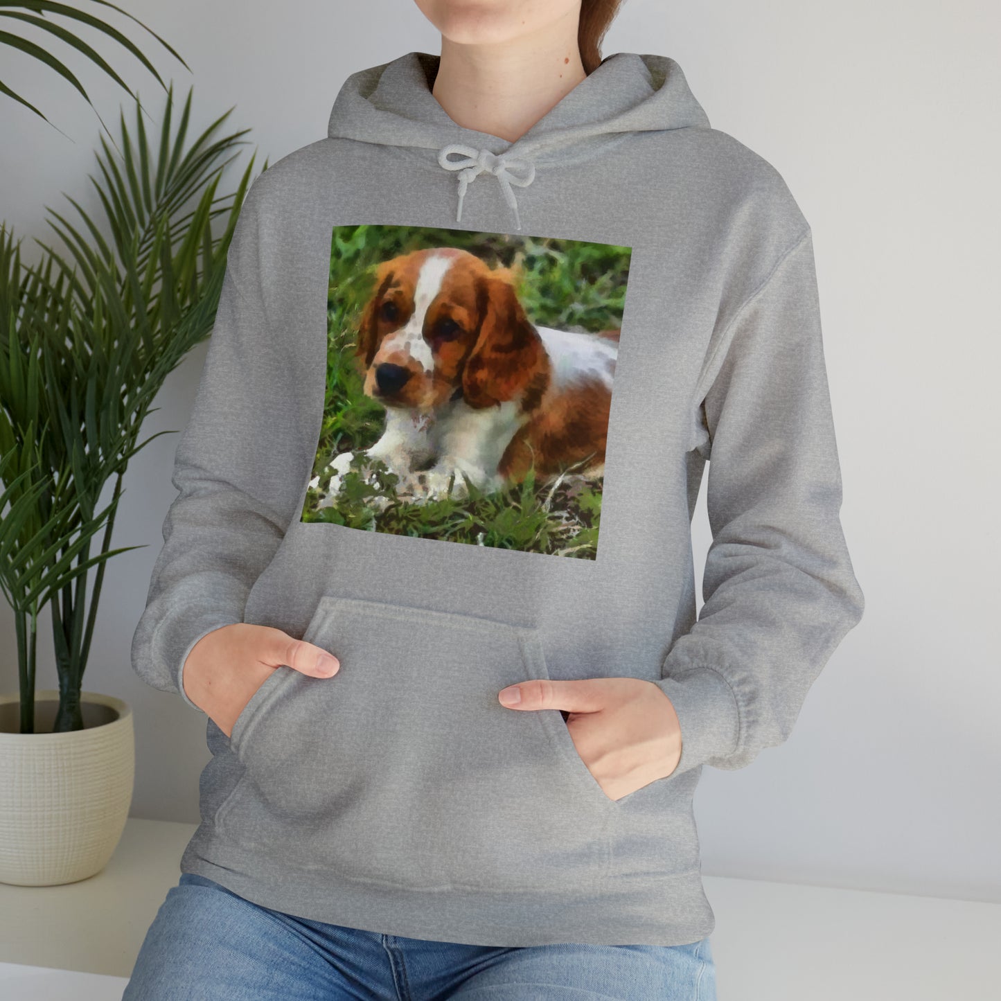 Welsh Springer Spaniel Unisex 50/50 Hoodie
