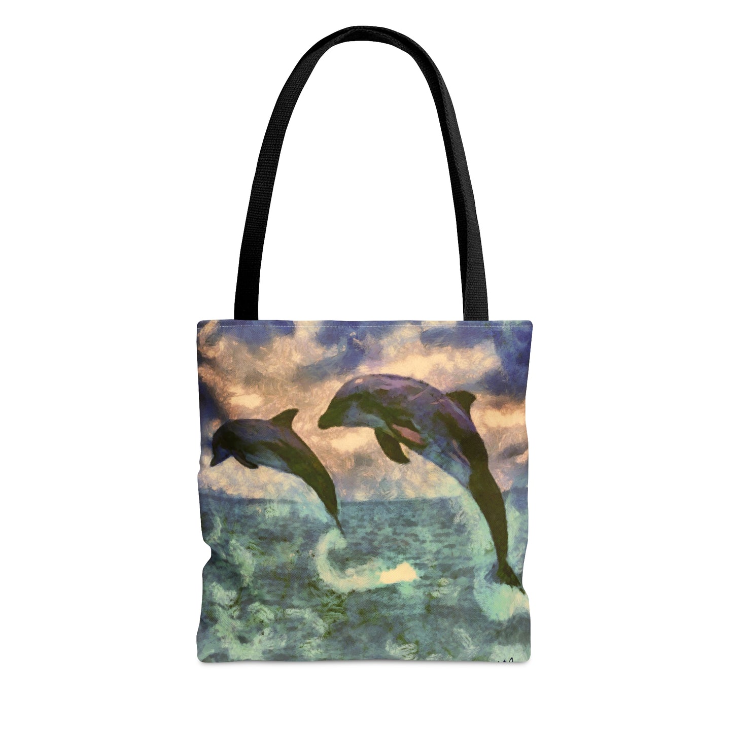 Dolphins 'Flip and Flop' - Tote Bag