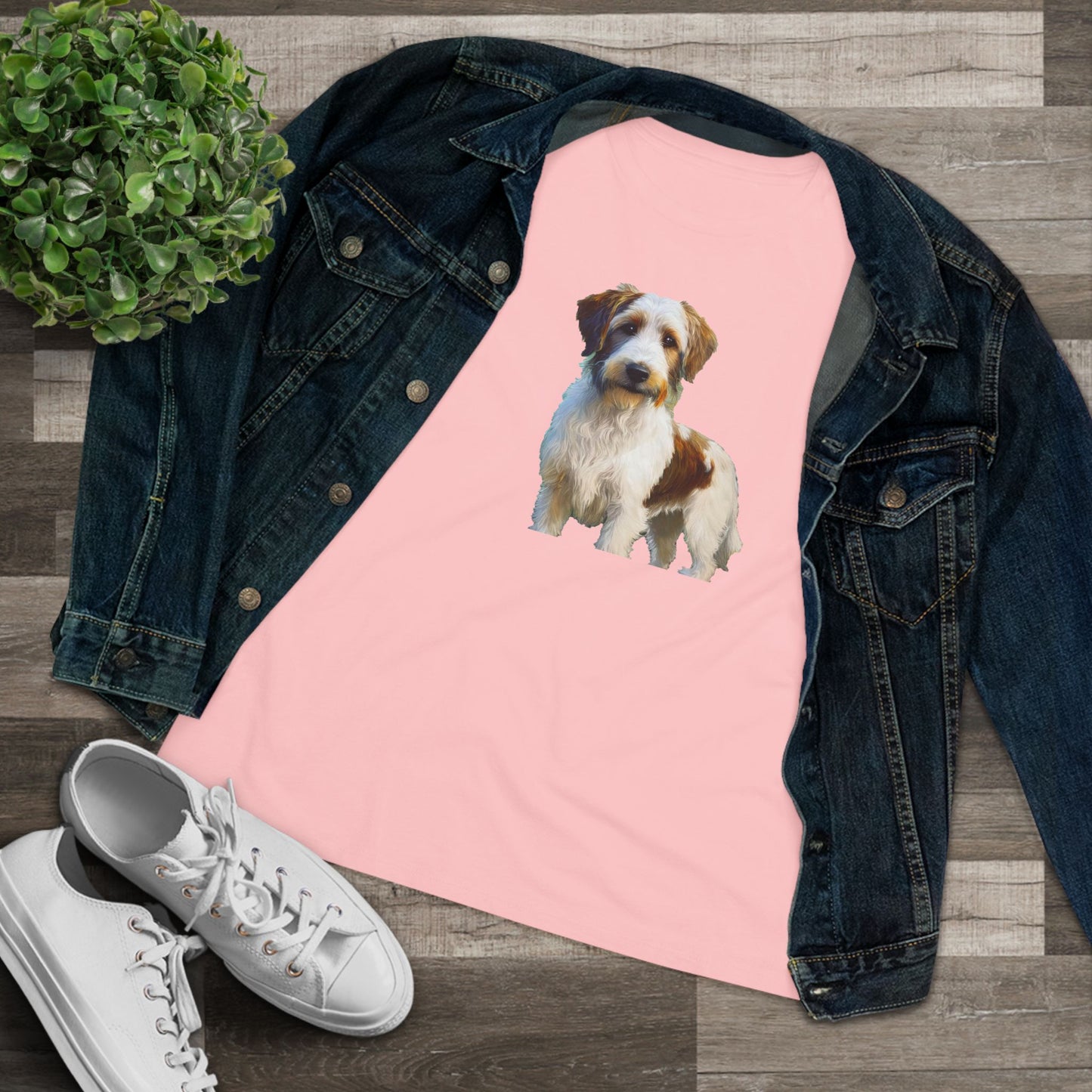 Kromfohrländer Women's Relaxed Fit Cotton Tee