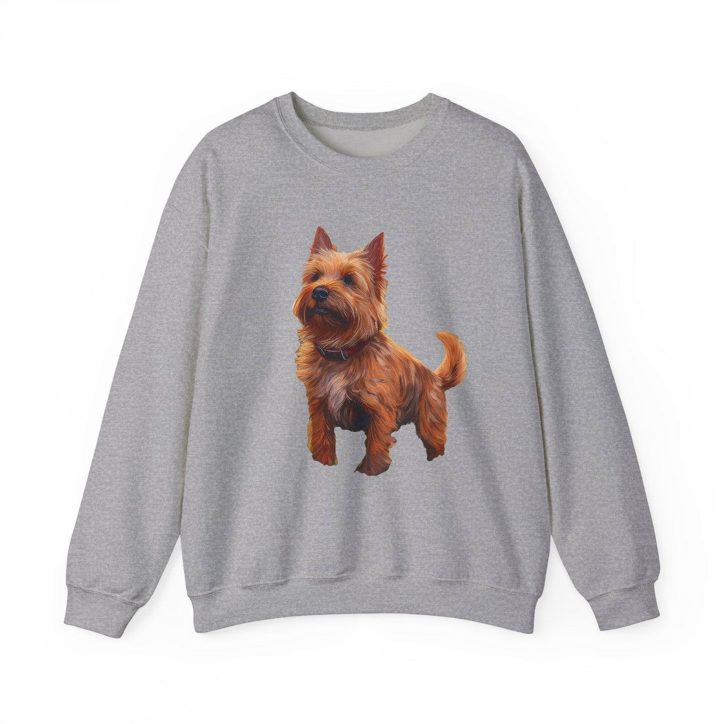 Norwich Terrier Unisex 50/50 Crewneck Sweatshirt