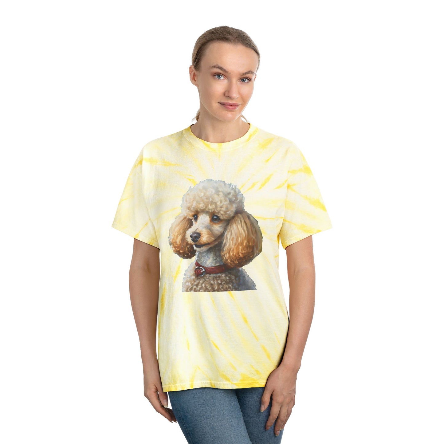 Standard Poodle #2 - Tie-Dye Tee, Cyclone