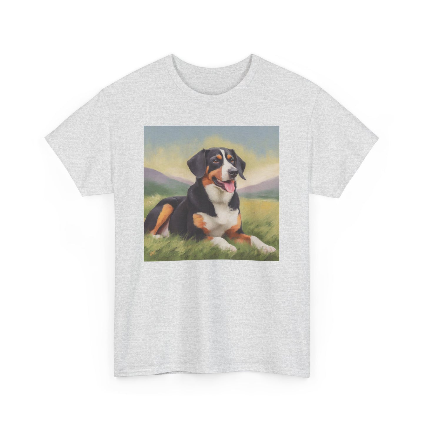 Entlebucher Mountain Dog Unisex Heavy Cotton Tee