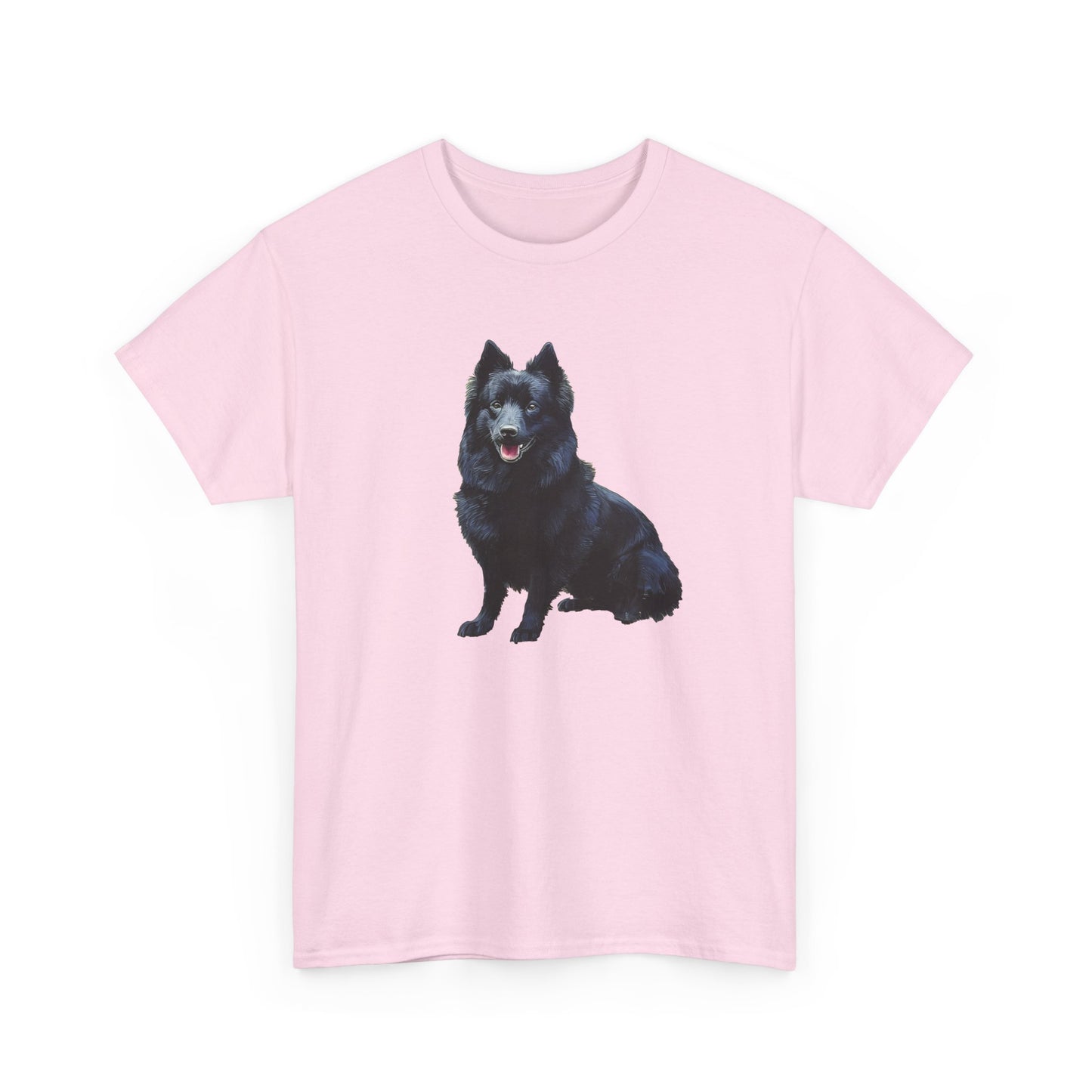Schipperke Dog Graphic Unisex Heavy Cotton Tee - Ideal for Pet Lovers