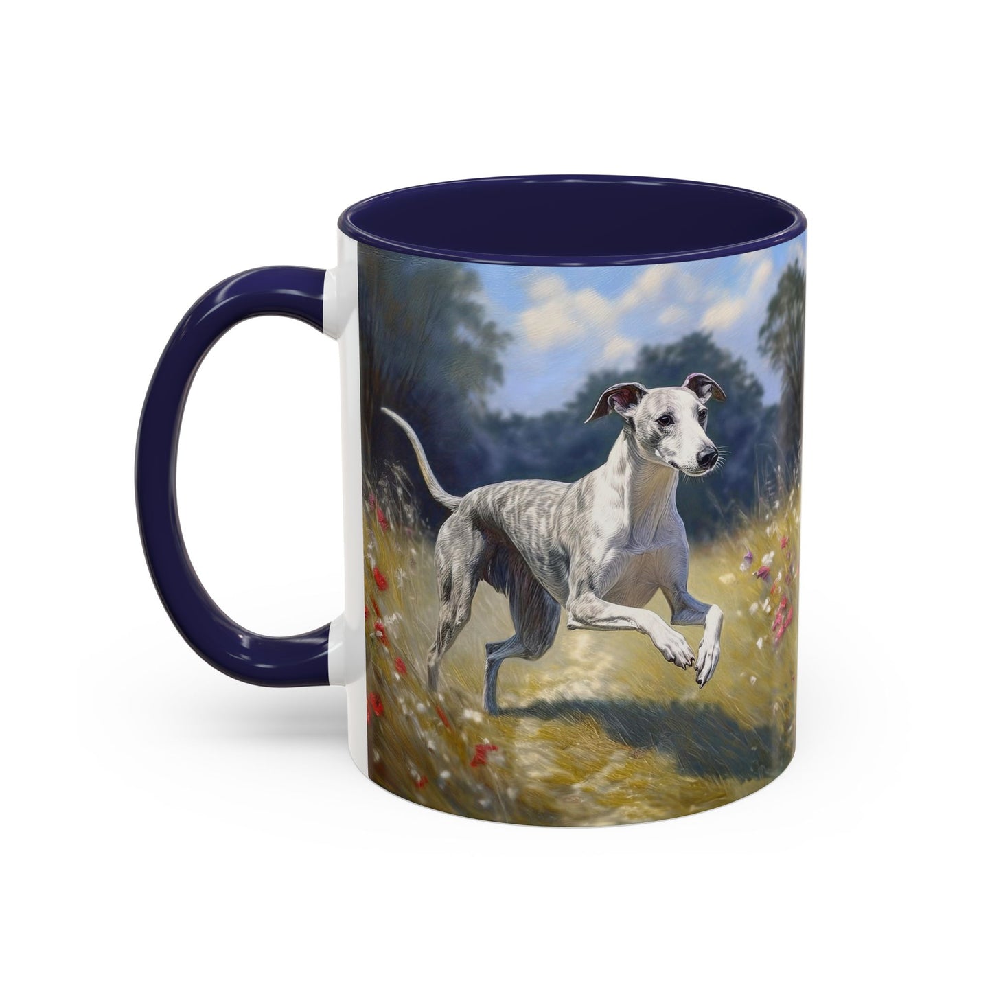 Whippet -- Accent Coffee Mug (11, 15oz)