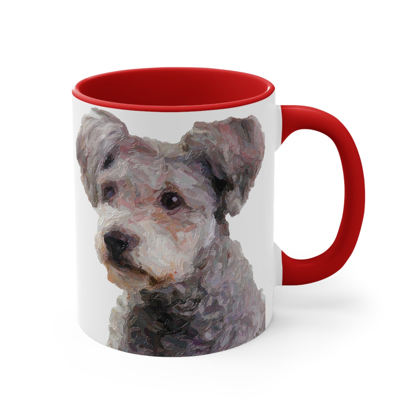 Hungarian Pumi Accent Coffee Mug, 11oz