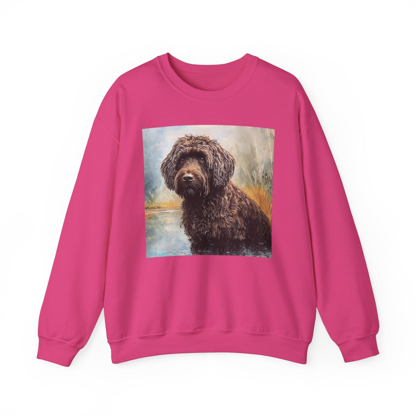 Barbet Unisex 50/50 Crewneck Sweatshirt