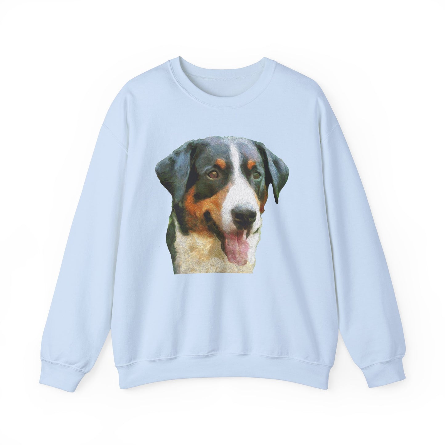 Appenzeller Sennenhund Unisex 50/50 Crewneck Sweatshirt – A Touch of Swiss Elegance