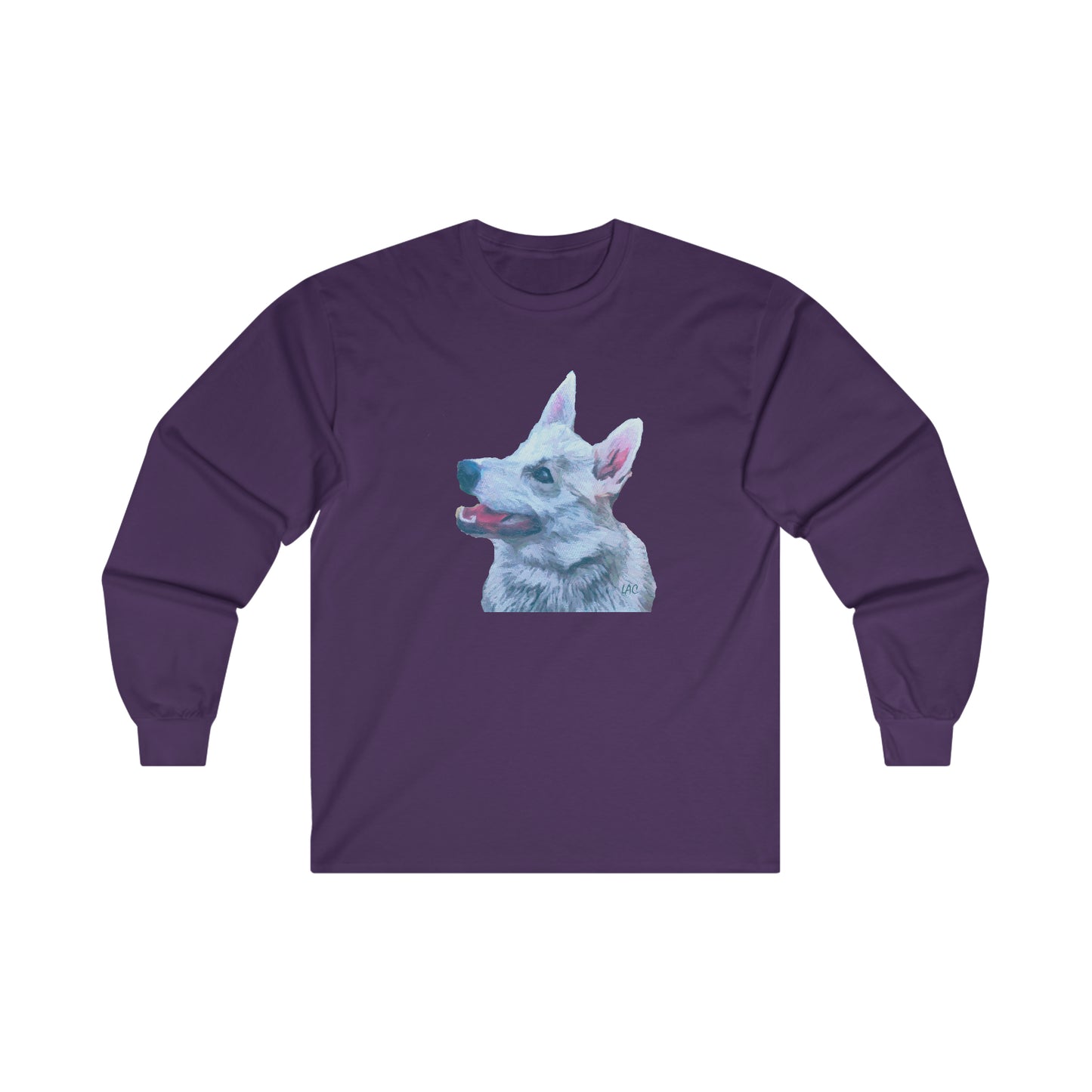 Norwegian Buhund Cotton Long Sleeve Tee