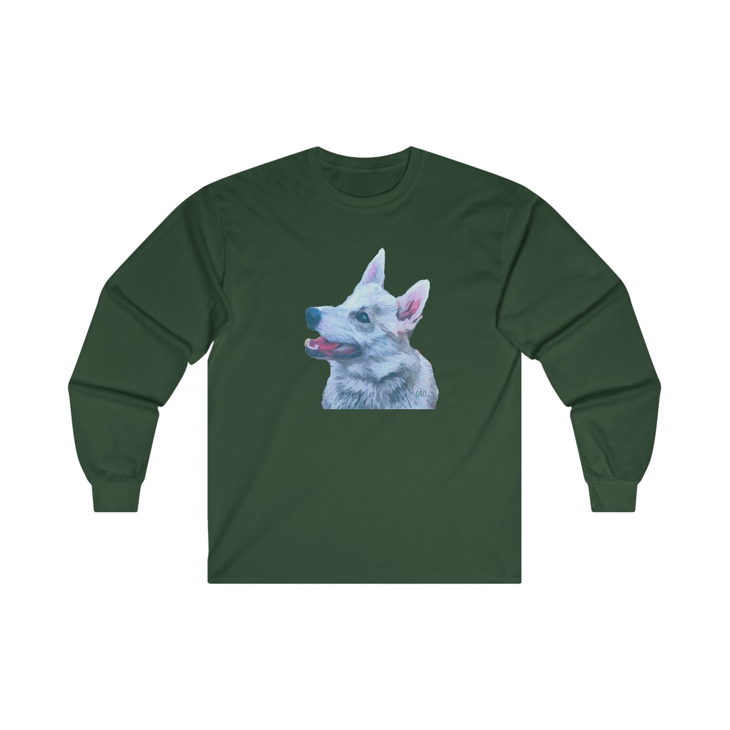 Norwegian Buhund Cotton Long Sleeve Tee