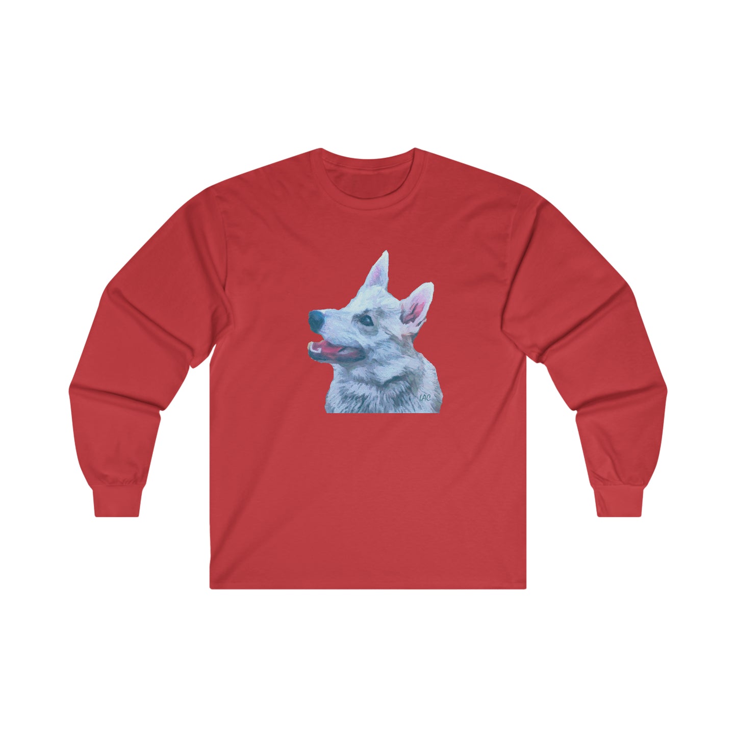 Norwegian Buhund Cotton Long Sleeve Tee