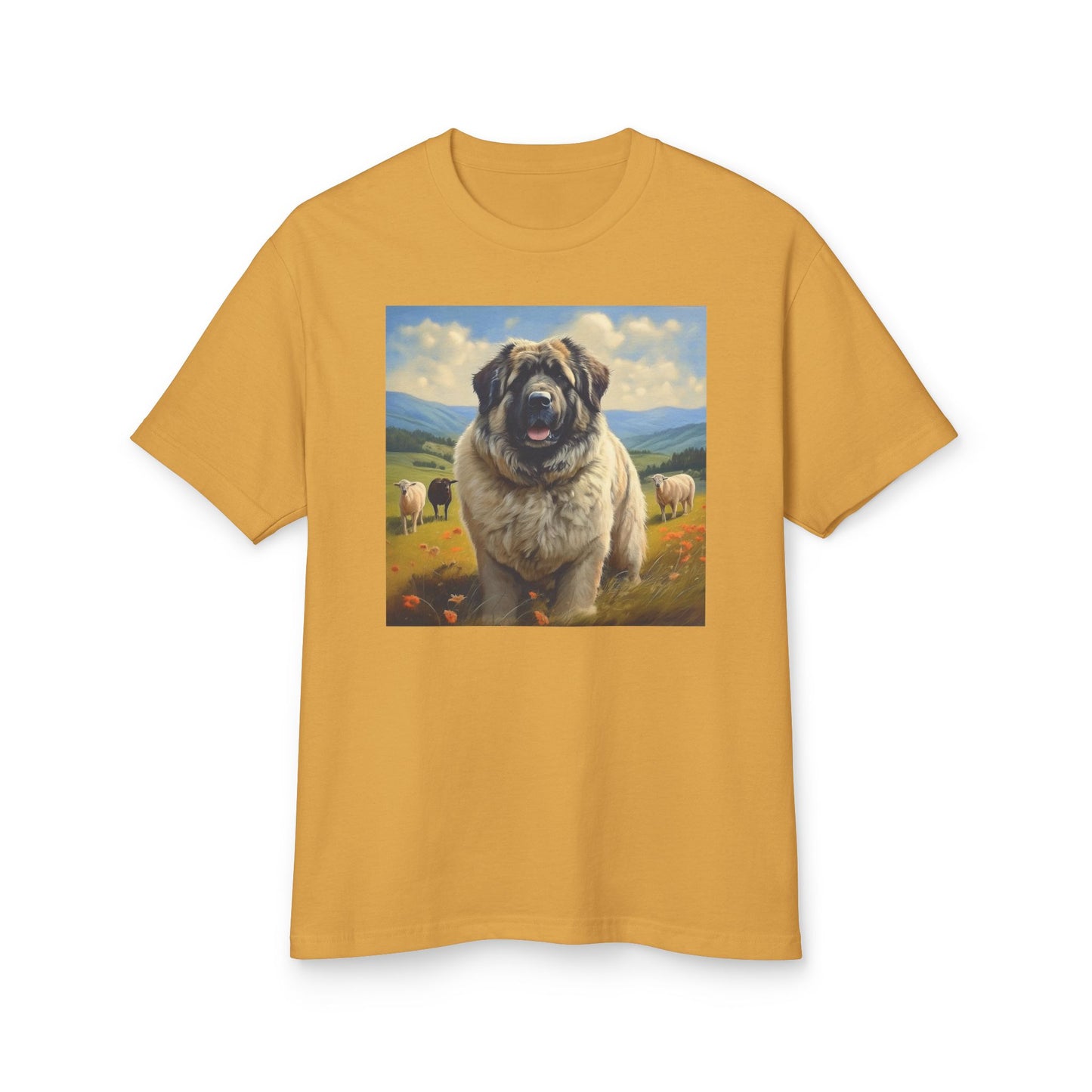 Caucasian Shepherd Dog - Unisex Relaxed Fit Heavyweight Cotton Tee