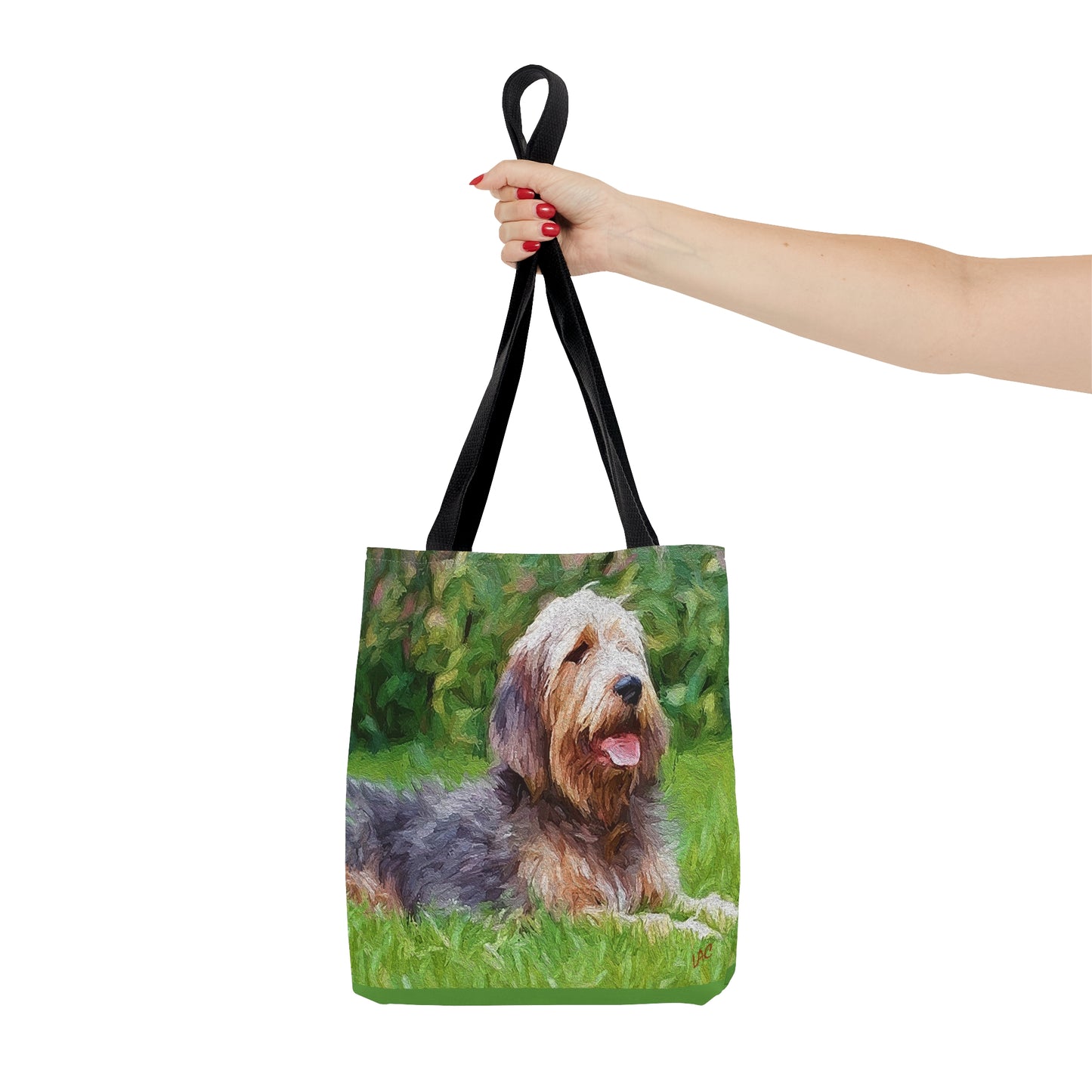 Otterhound Polyester Tote Bag